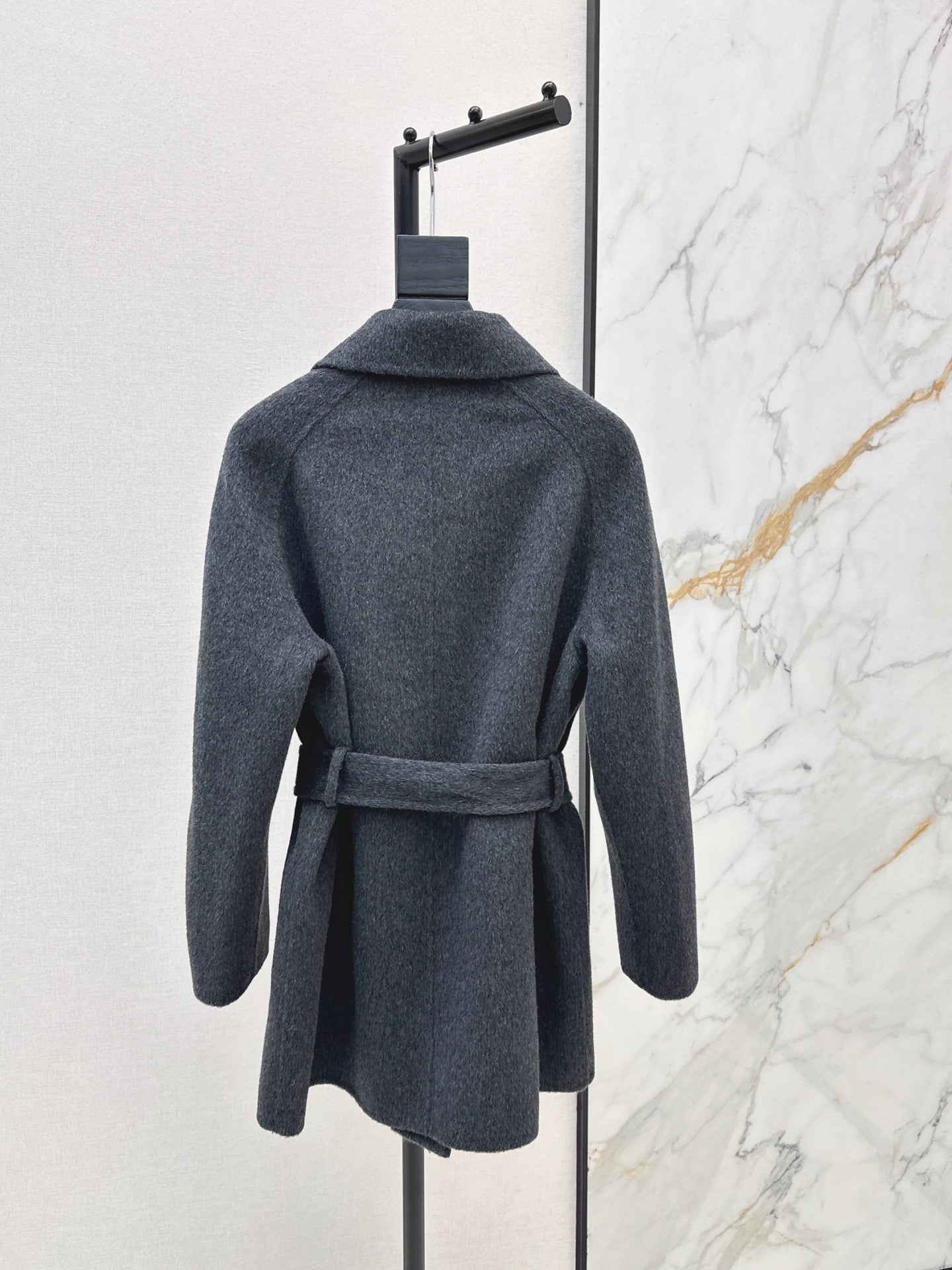 25FW woolen belted coats