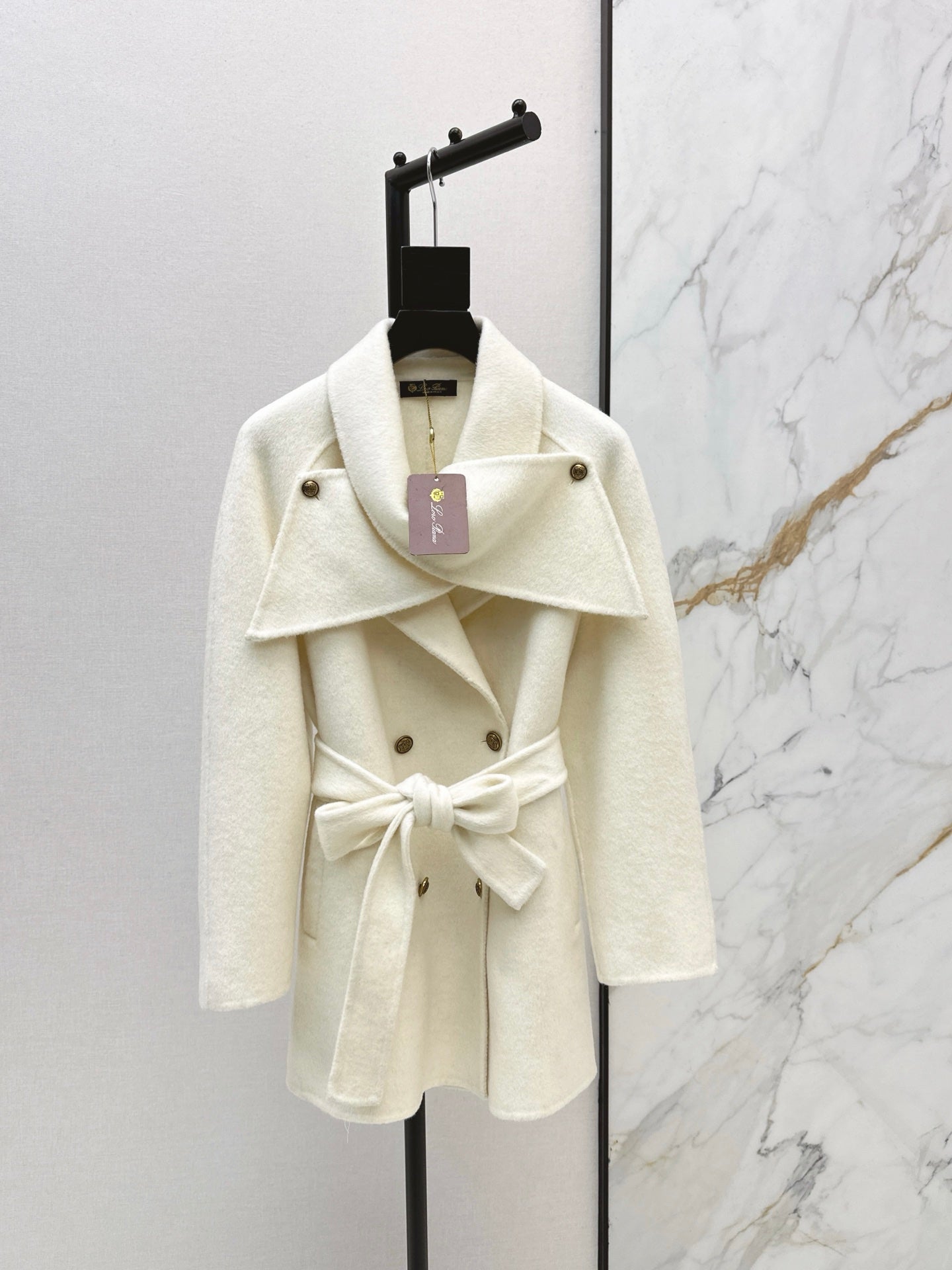 25FW woolen belted coats