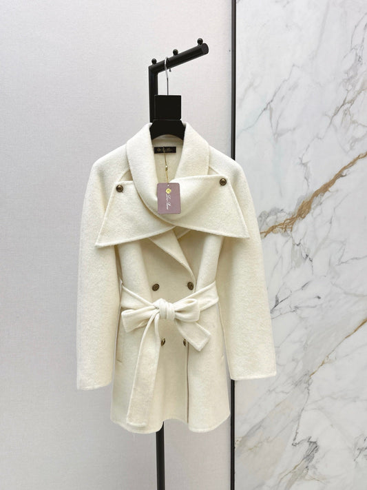 25FW woolen belted coats