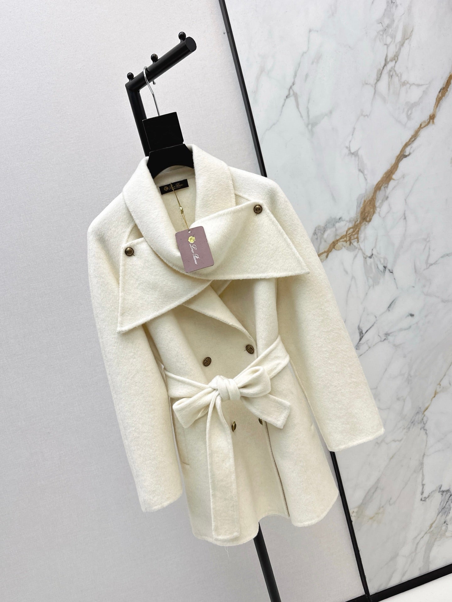 25FW woolen belted coats