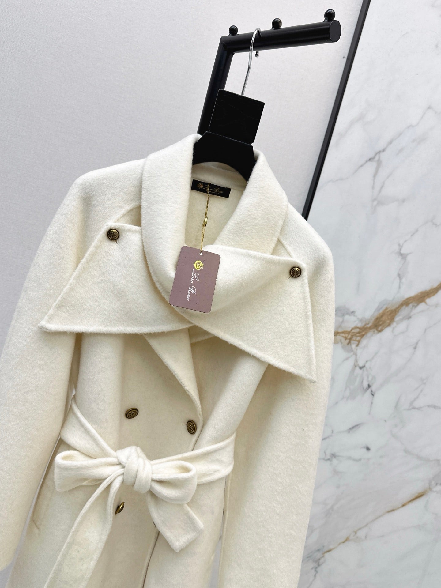 25FW woolen belted coats