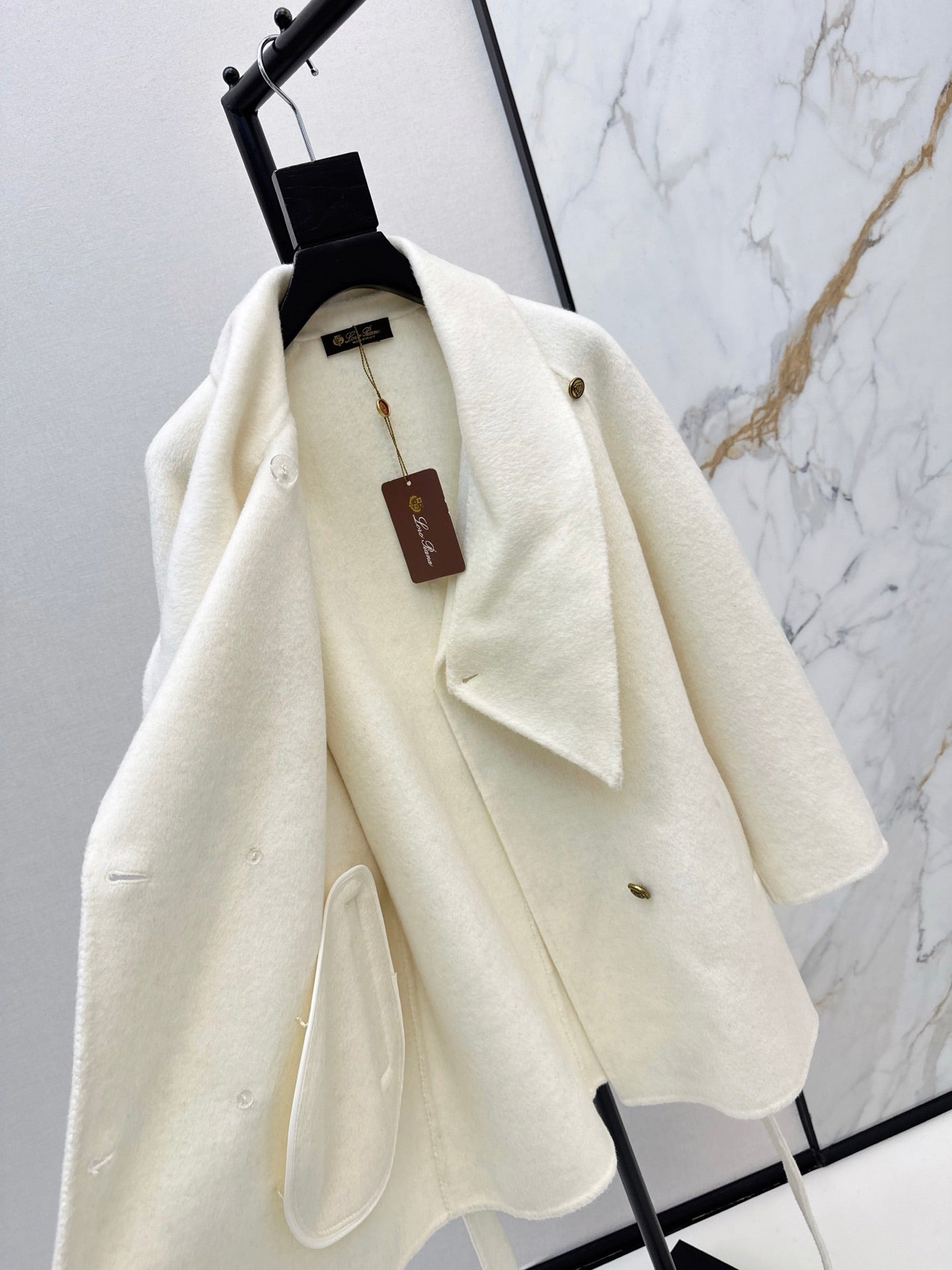 25FW woolen belted coats