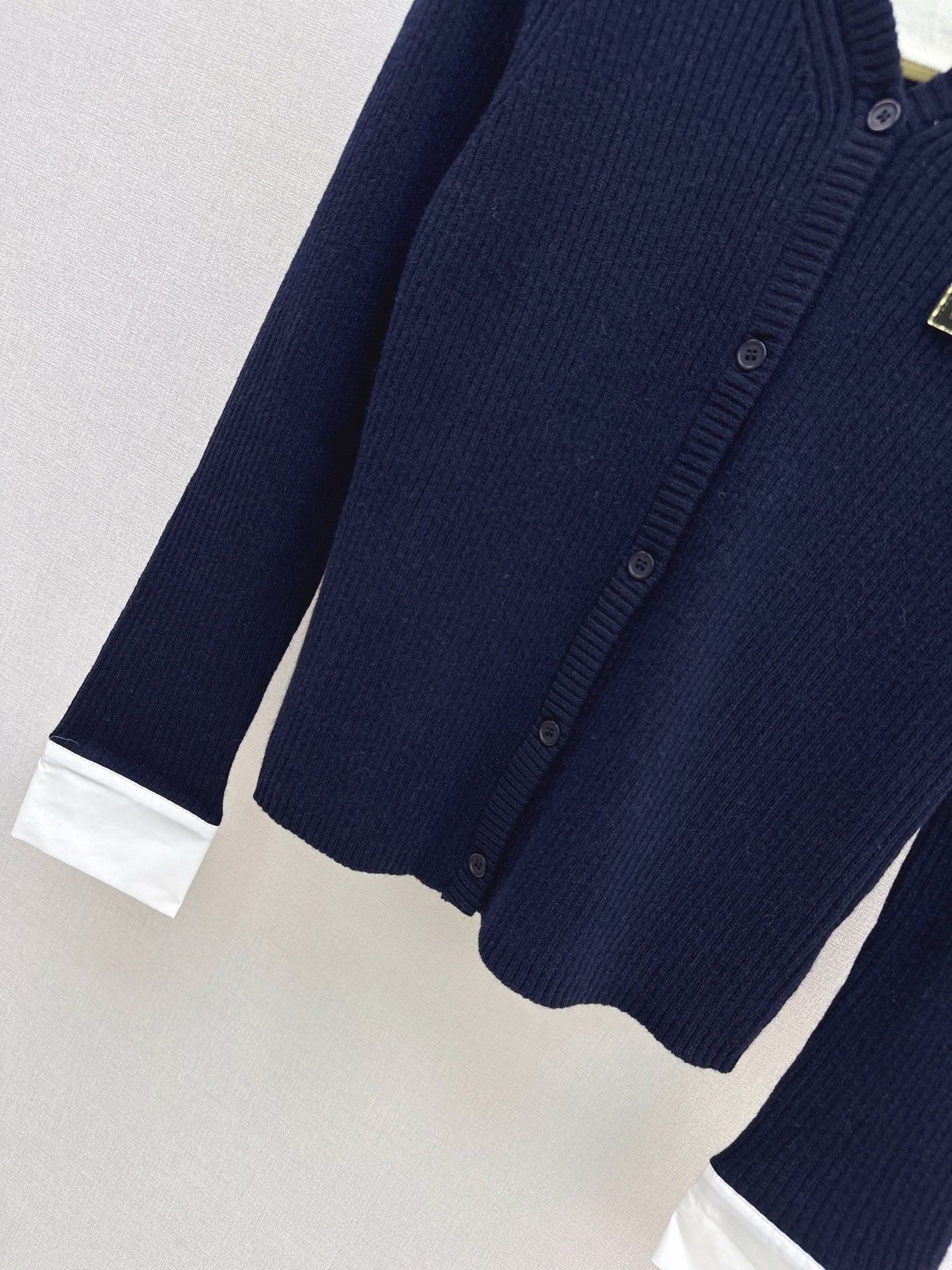 26SS 2-in-1 Strickhemd