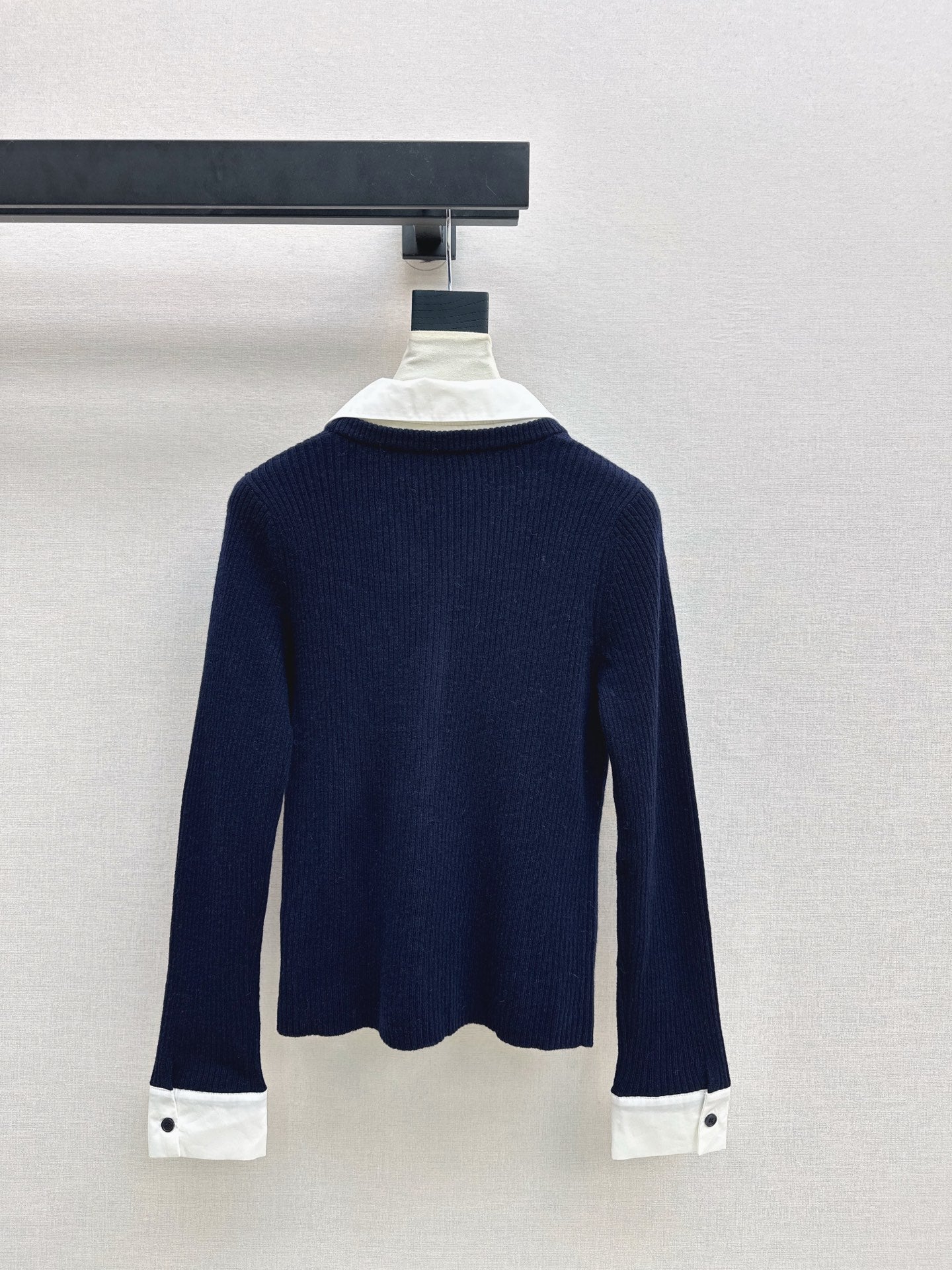 26SS 2-in-1 Strickhemd