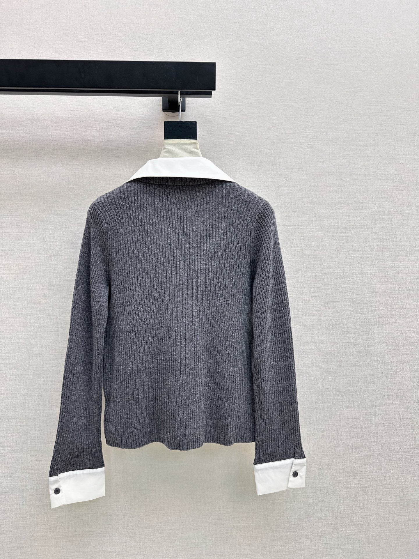 26SS 2-in-1 Strickhemd