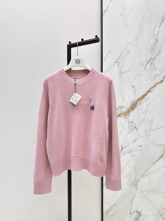 25FW  embroidery sweater