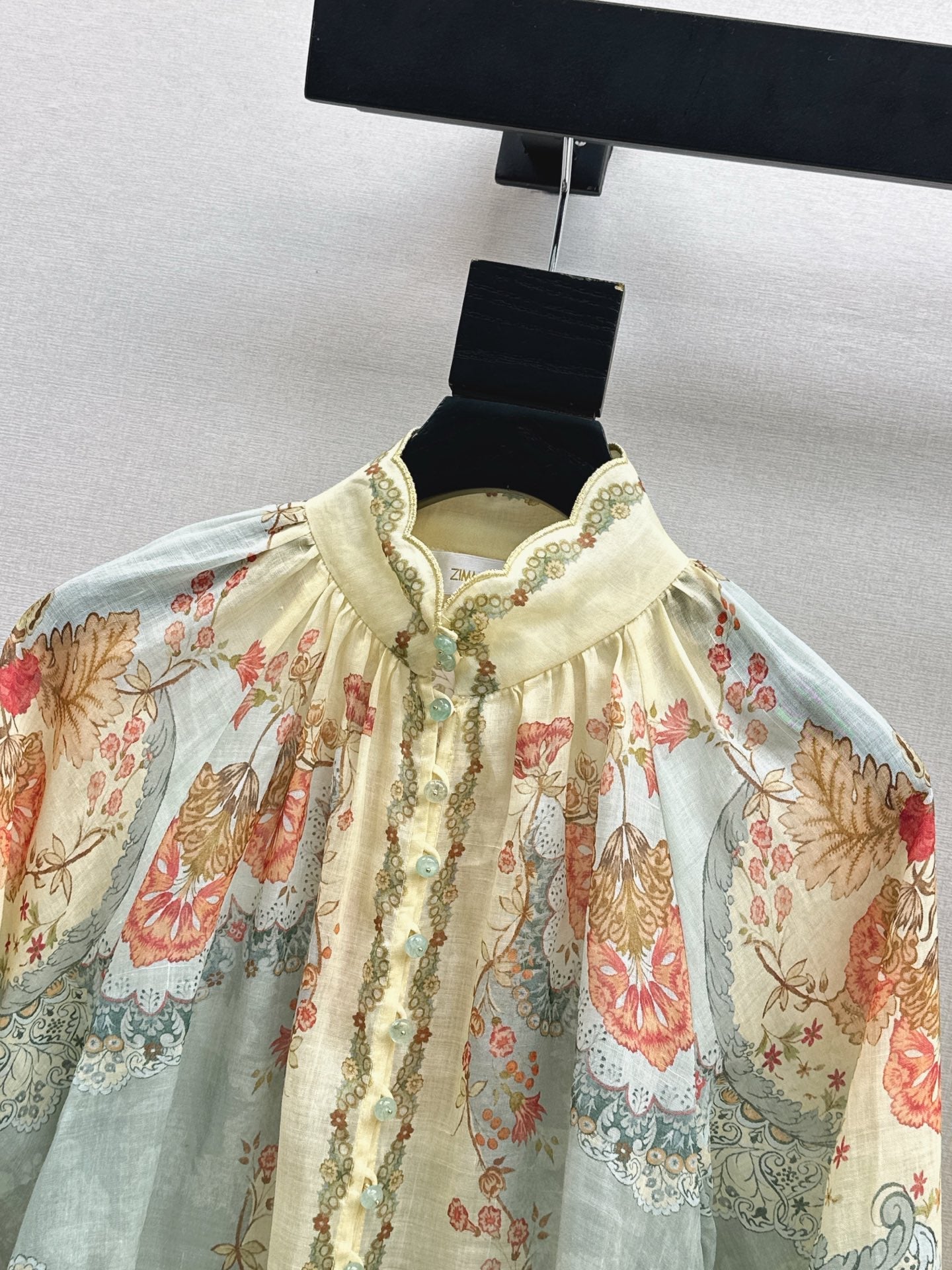26SS Hemd mit Blumenmuster