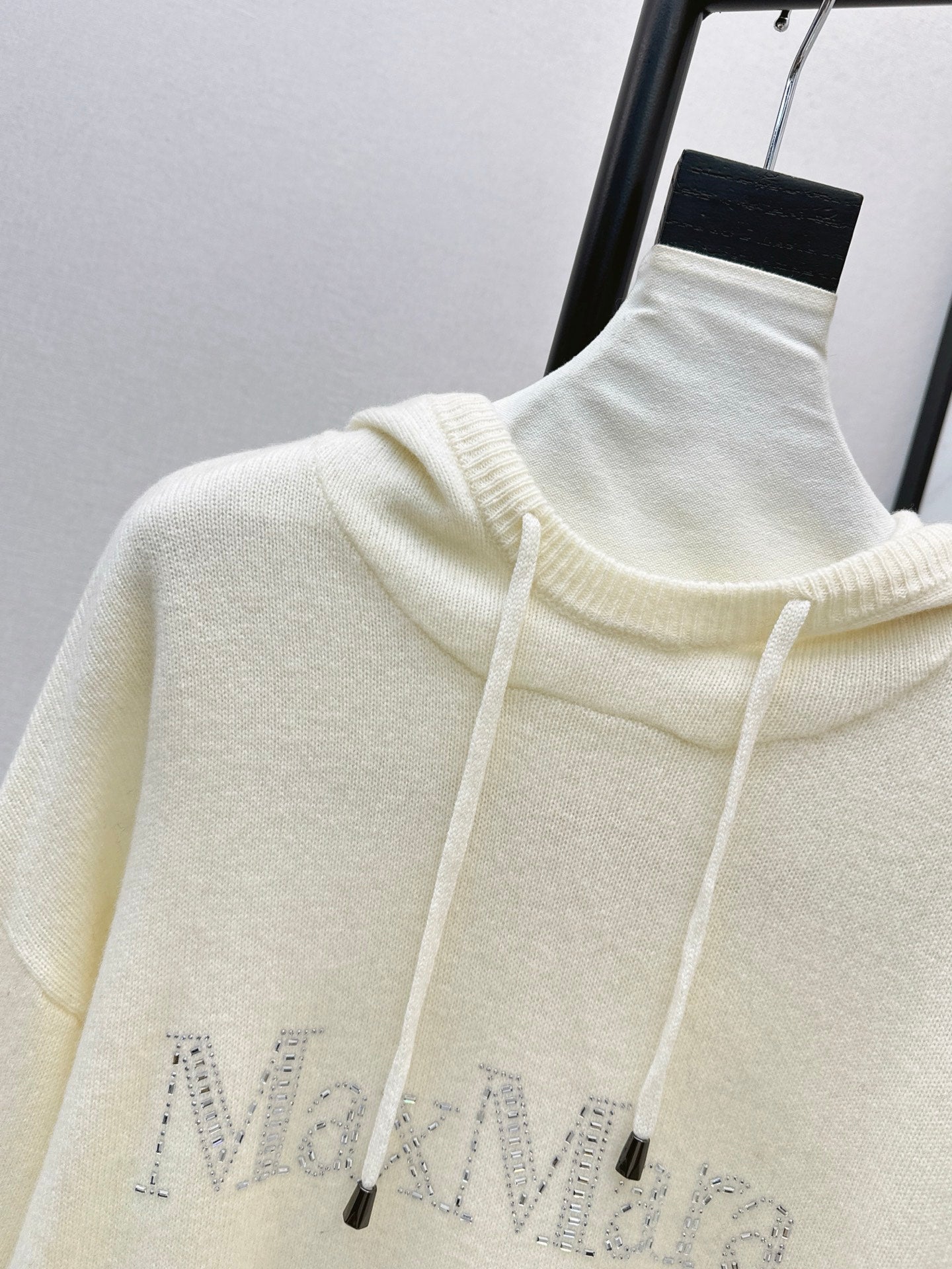 26SS Kapuzenpullover mit Strasssteinen
