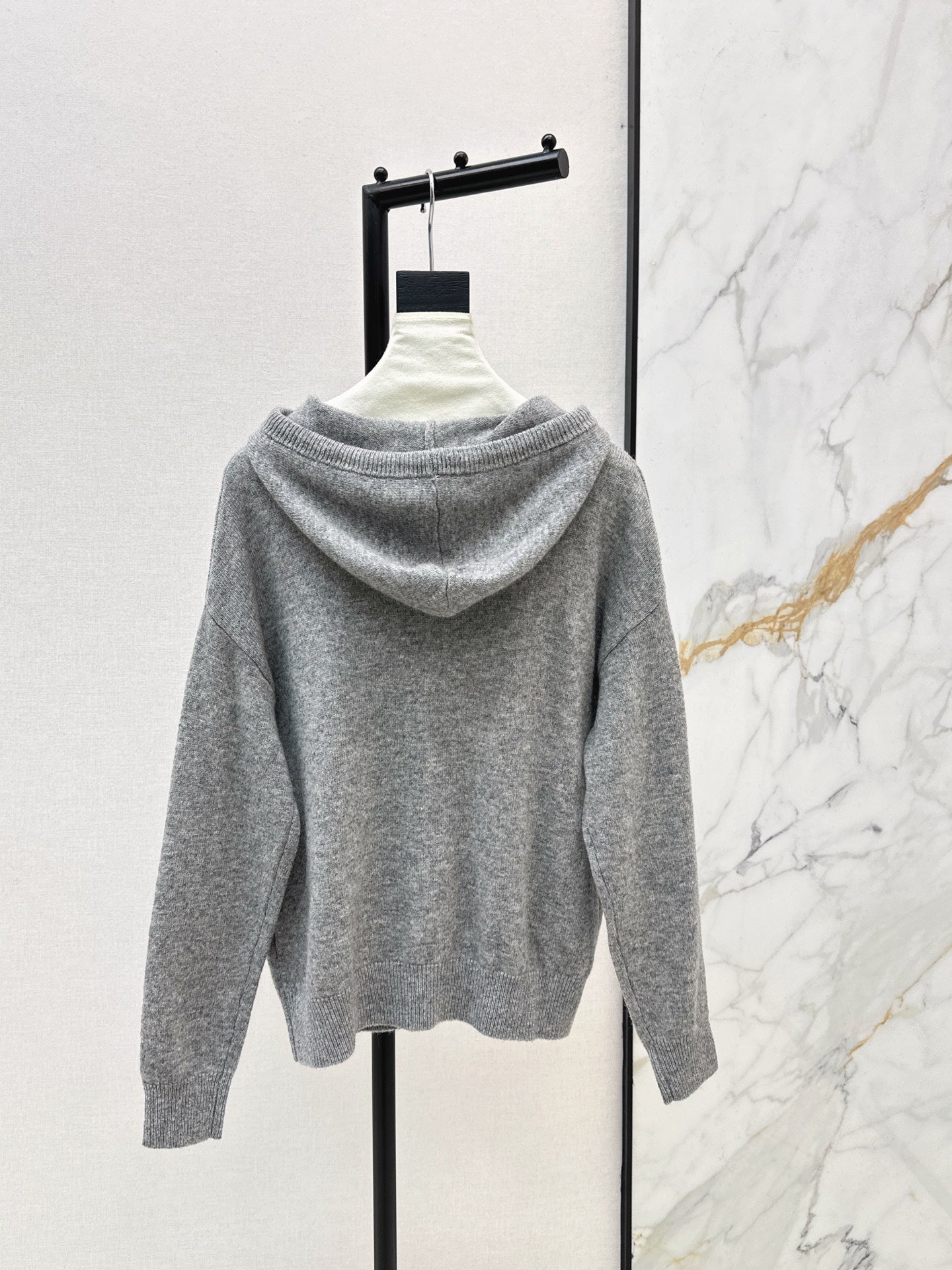 26SS Kapuzenpullover mit Strasssteinen