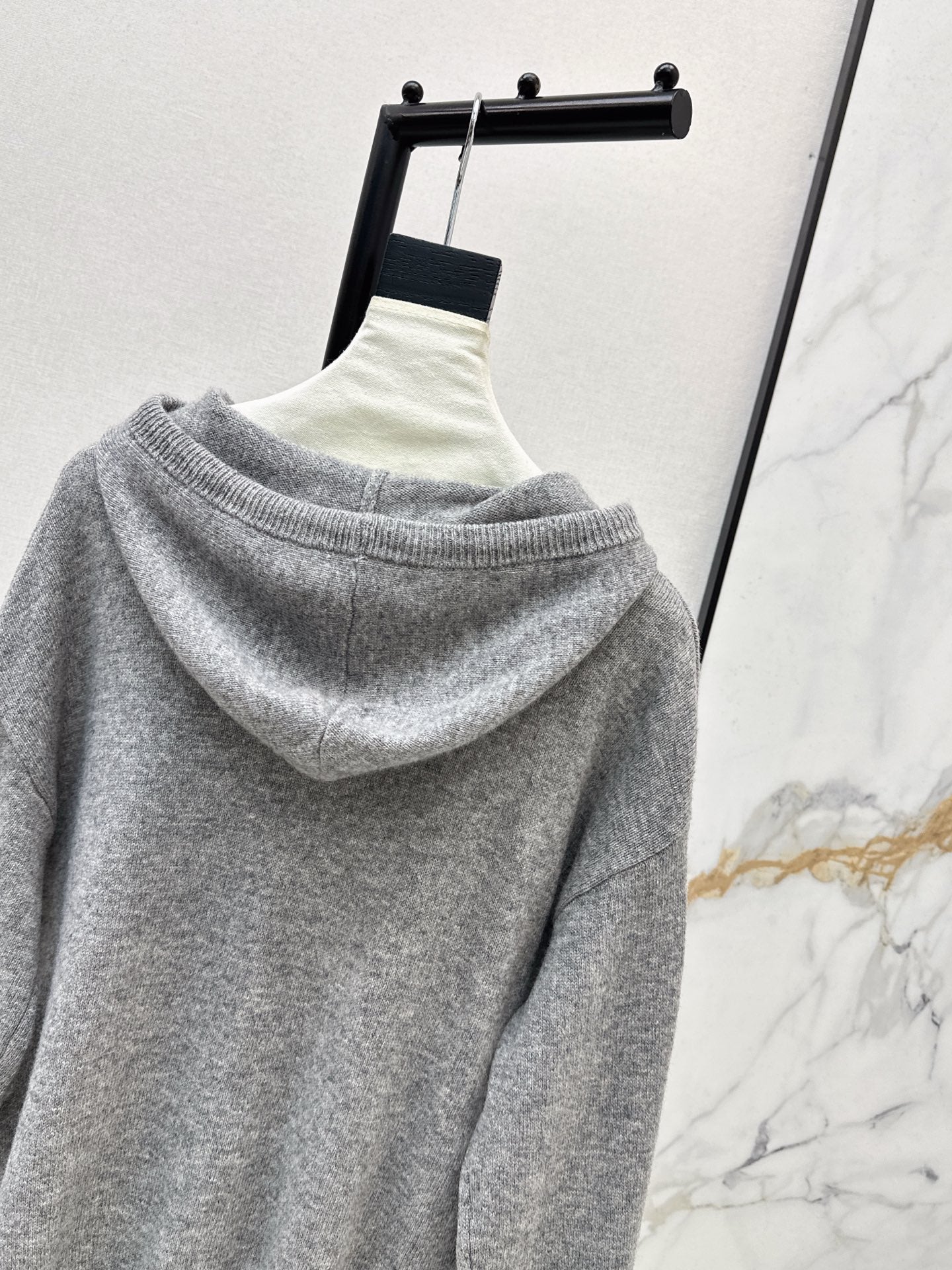 26SS Kapuzenpullover mit Strasssteinen