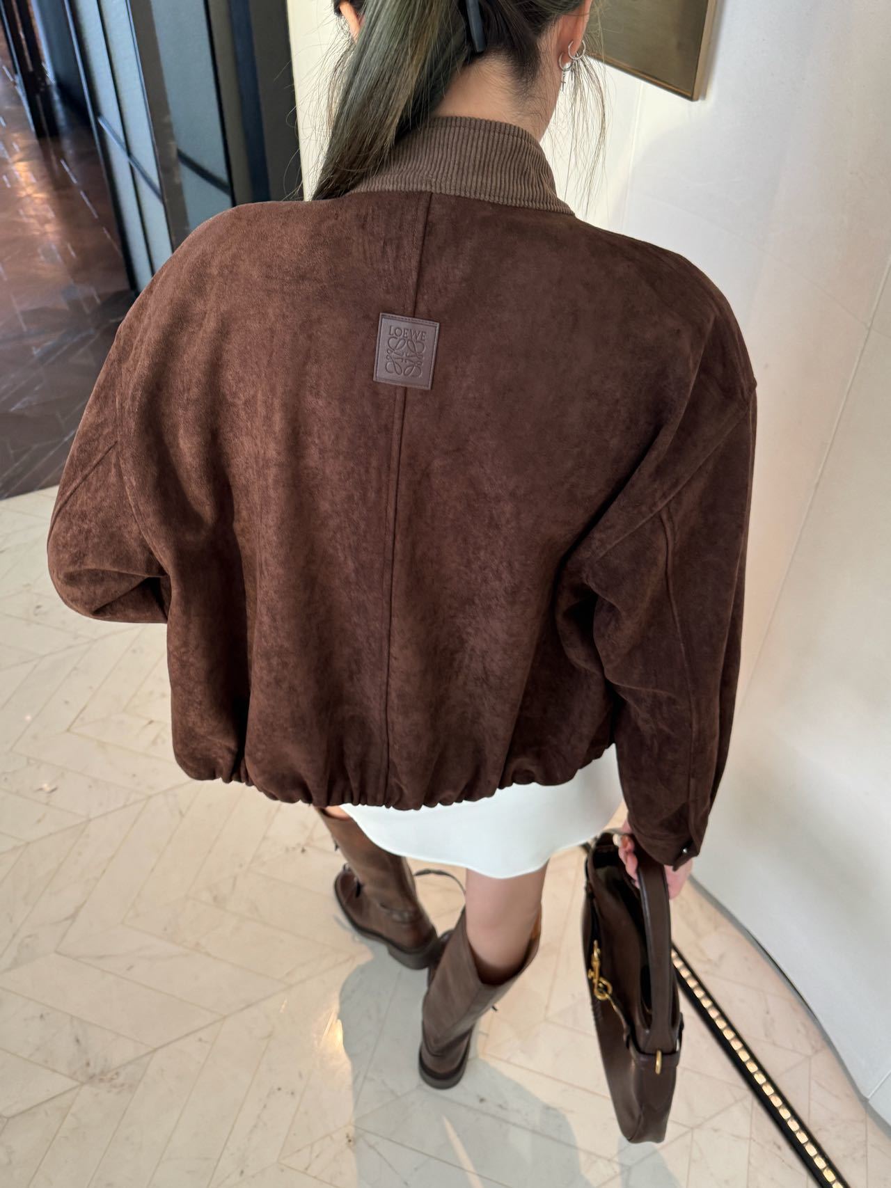 25FW suede jacket