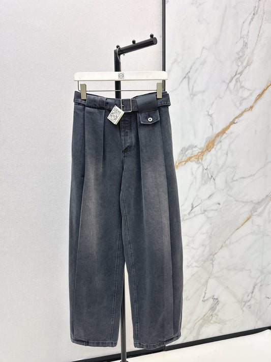 26SS  wide-leg denim pants