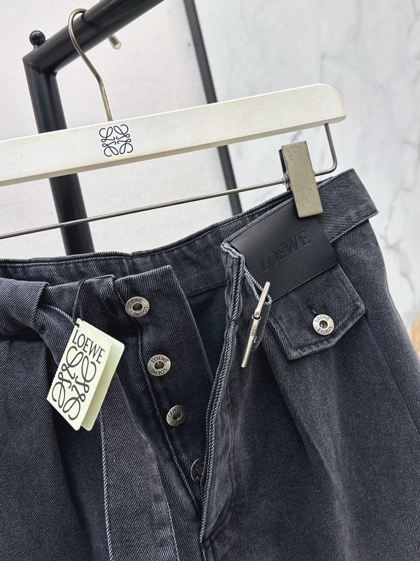26SS  wide-leg denim pants