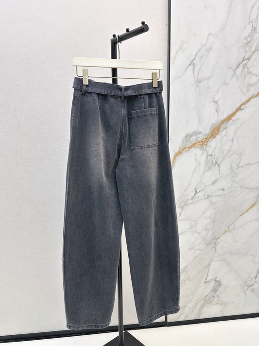 26SS  wide-leg denim pants