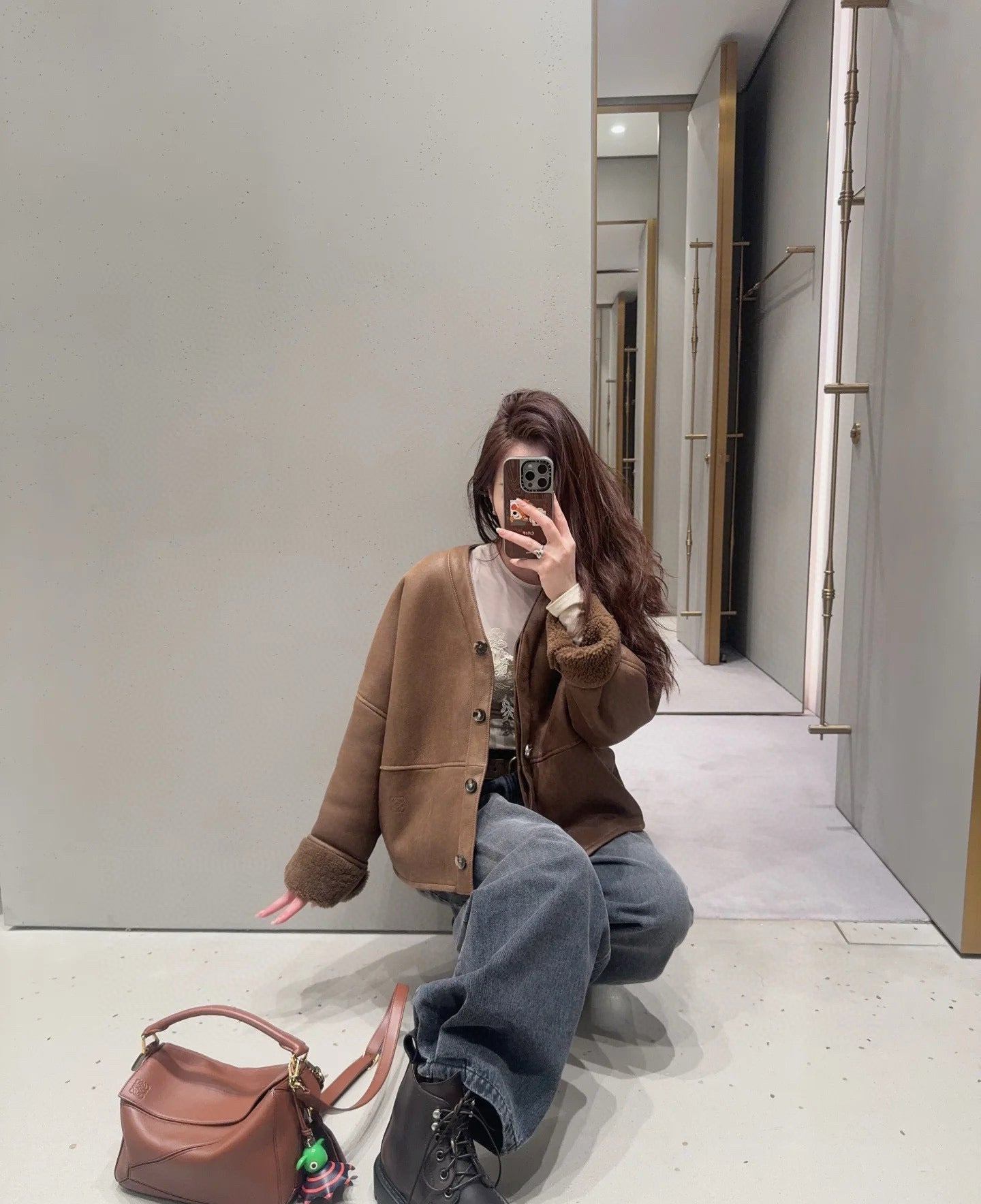 26SS  wide-leg denim pants