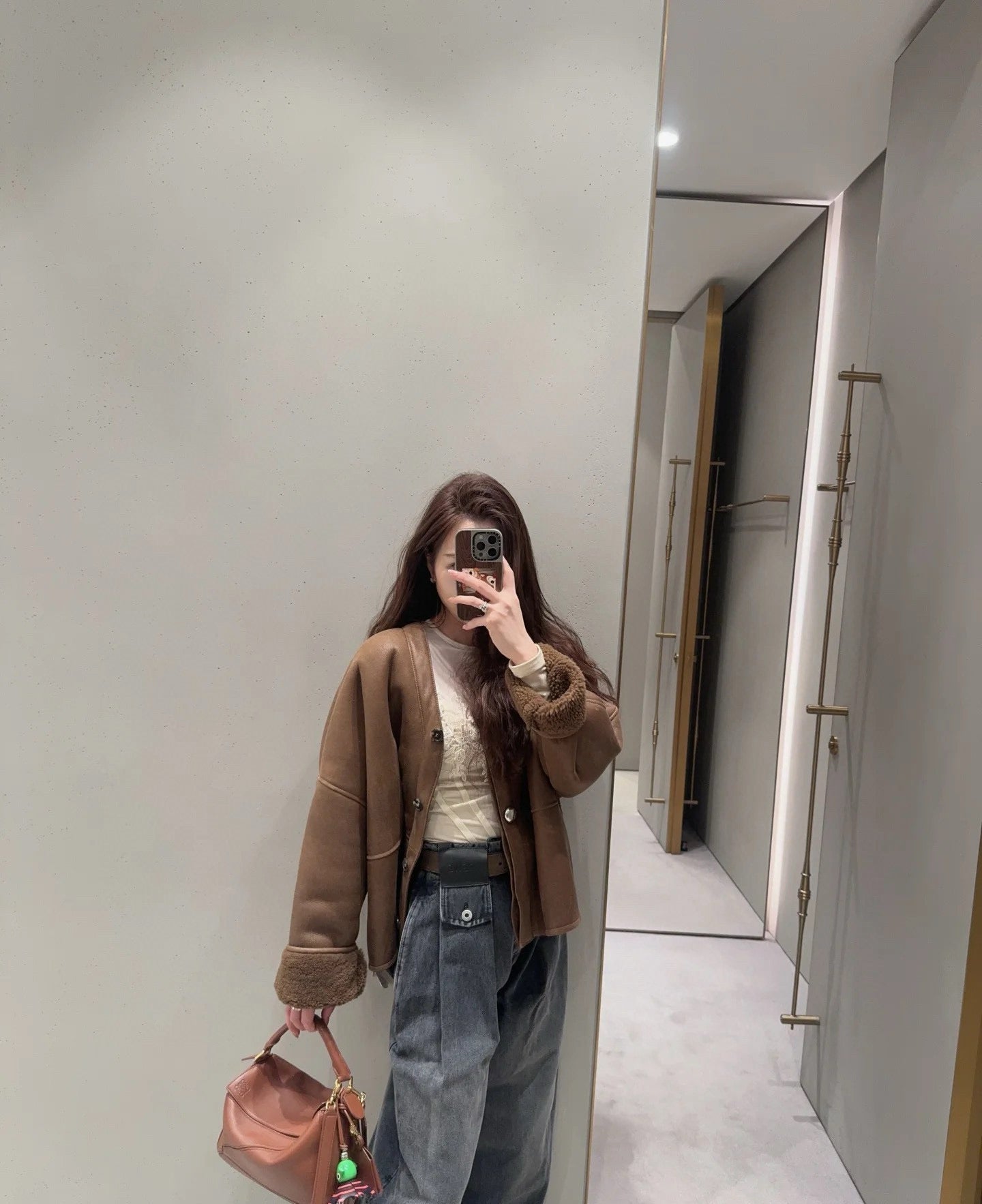 26SS  wide-leg denim pants