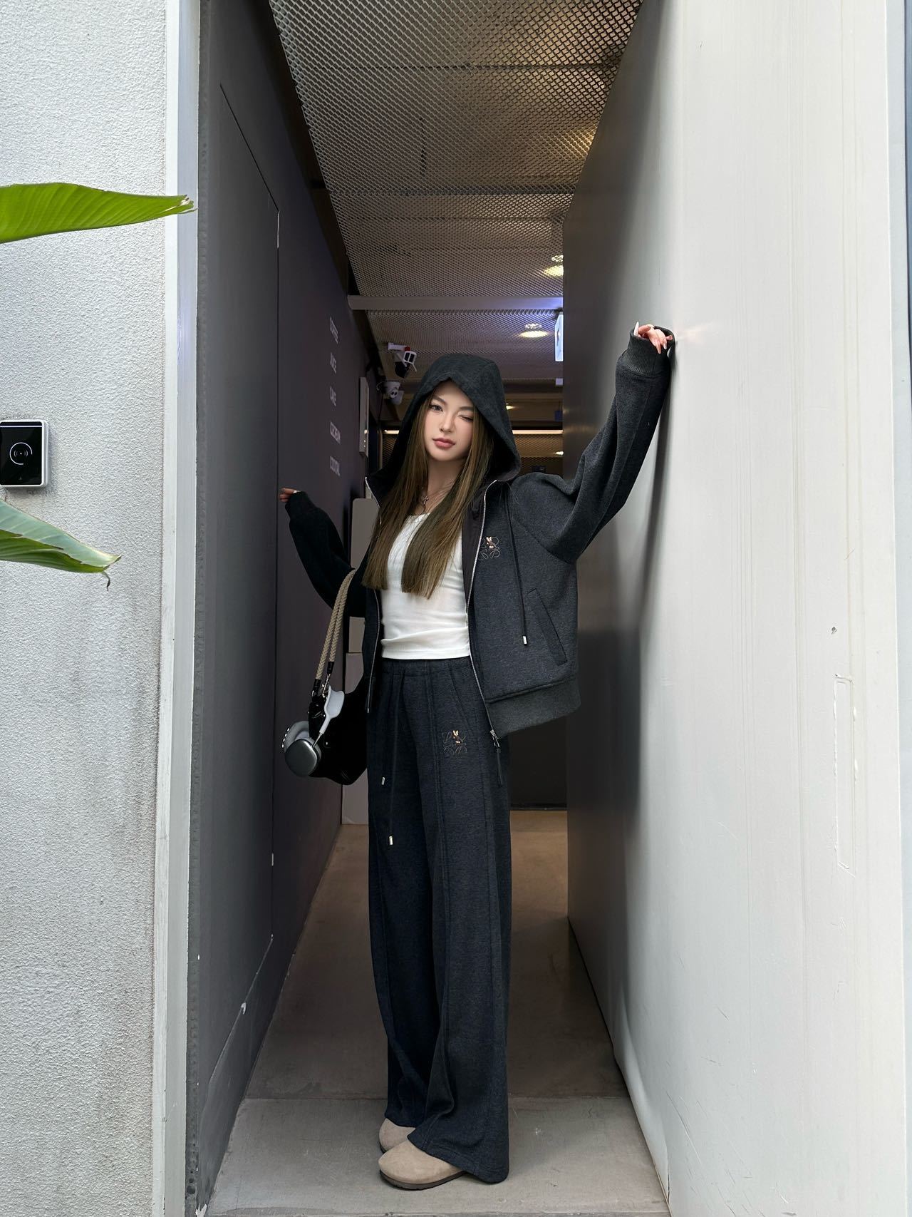 25SS  outfit sets hooded jacket +pant