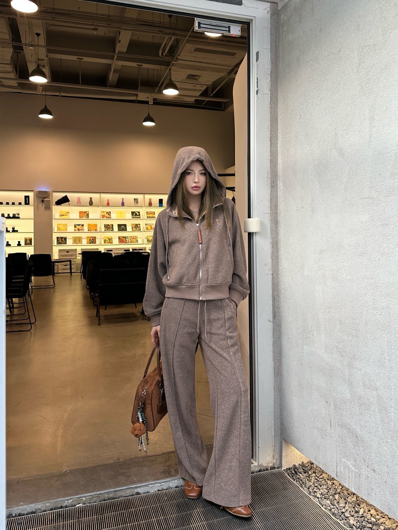 25SS  outfit sets hooded jacket +pant