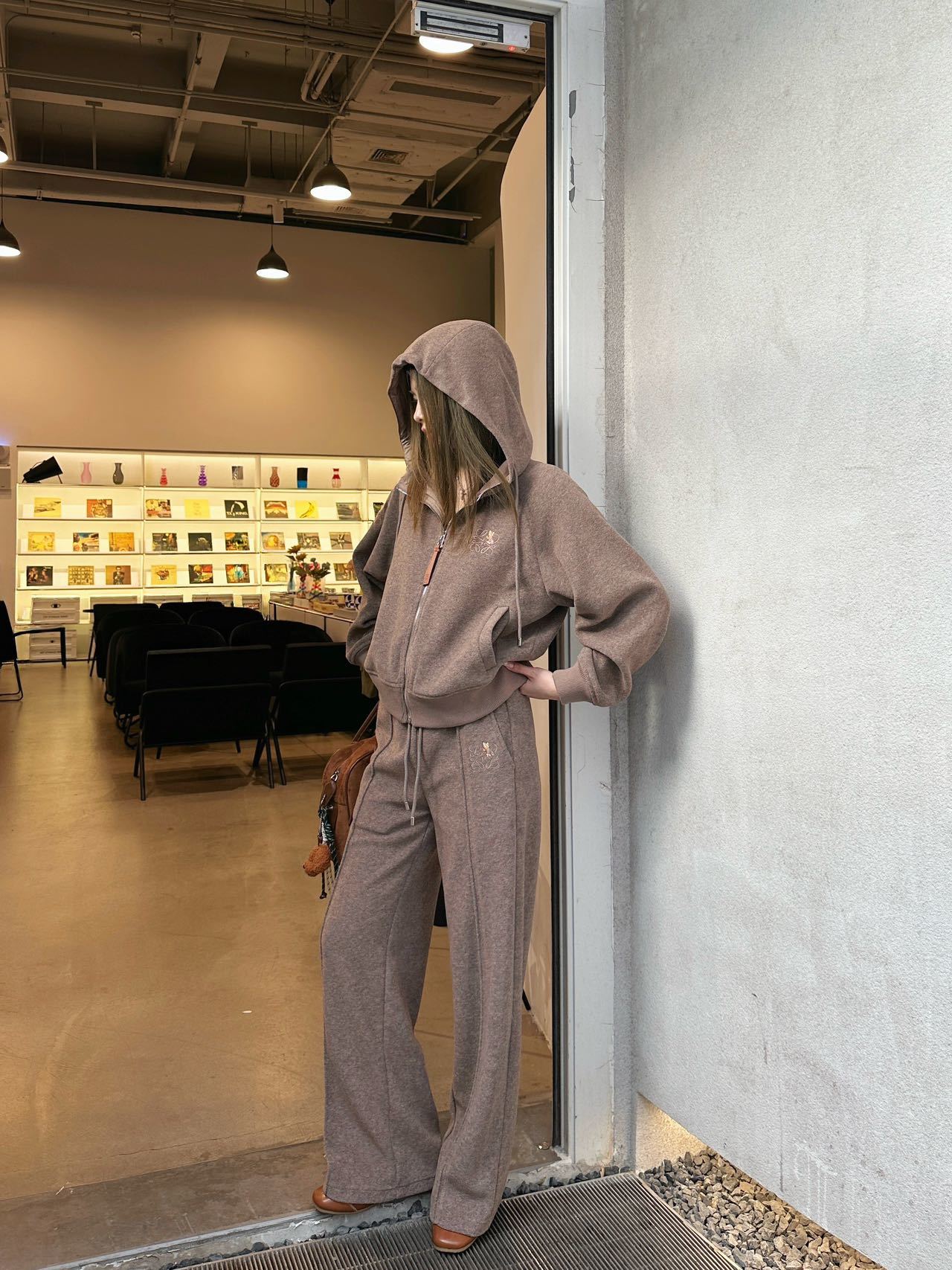 25SS  outfit sets hooded jacket +pant