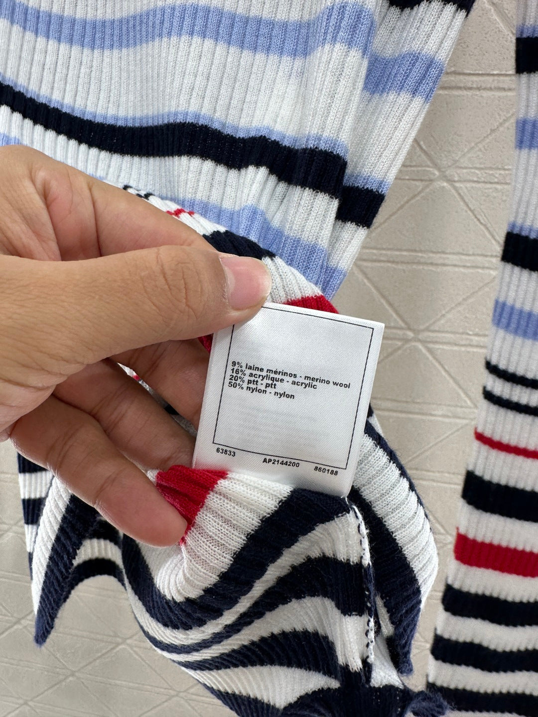 25FW  stripe knitwear