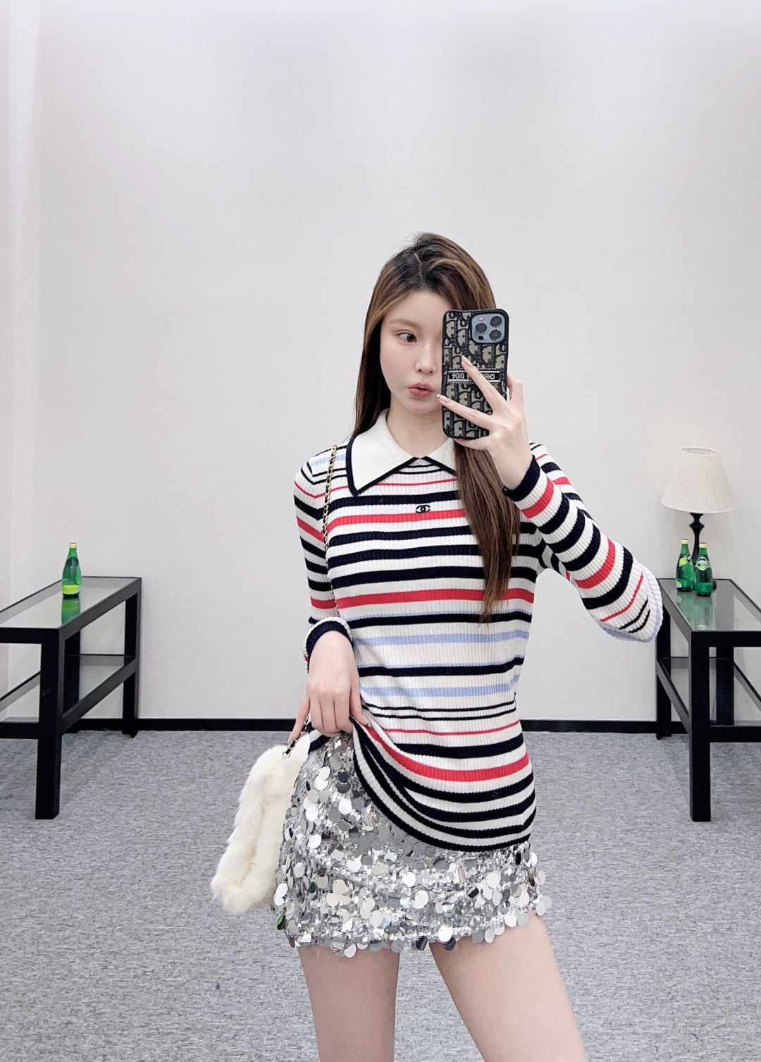 25FW  stripe knitwear