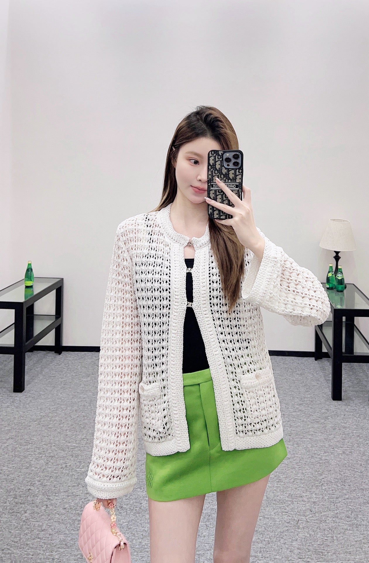 25FW knit cardigan