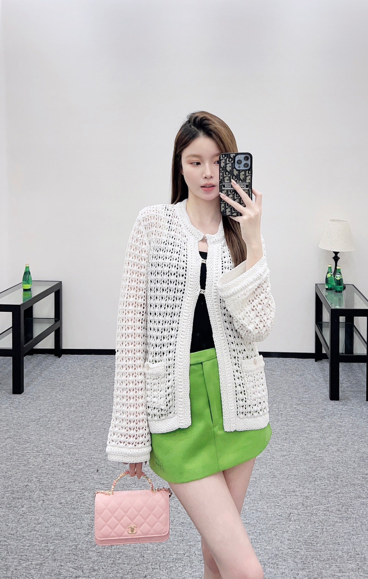 25FW knit cardigan