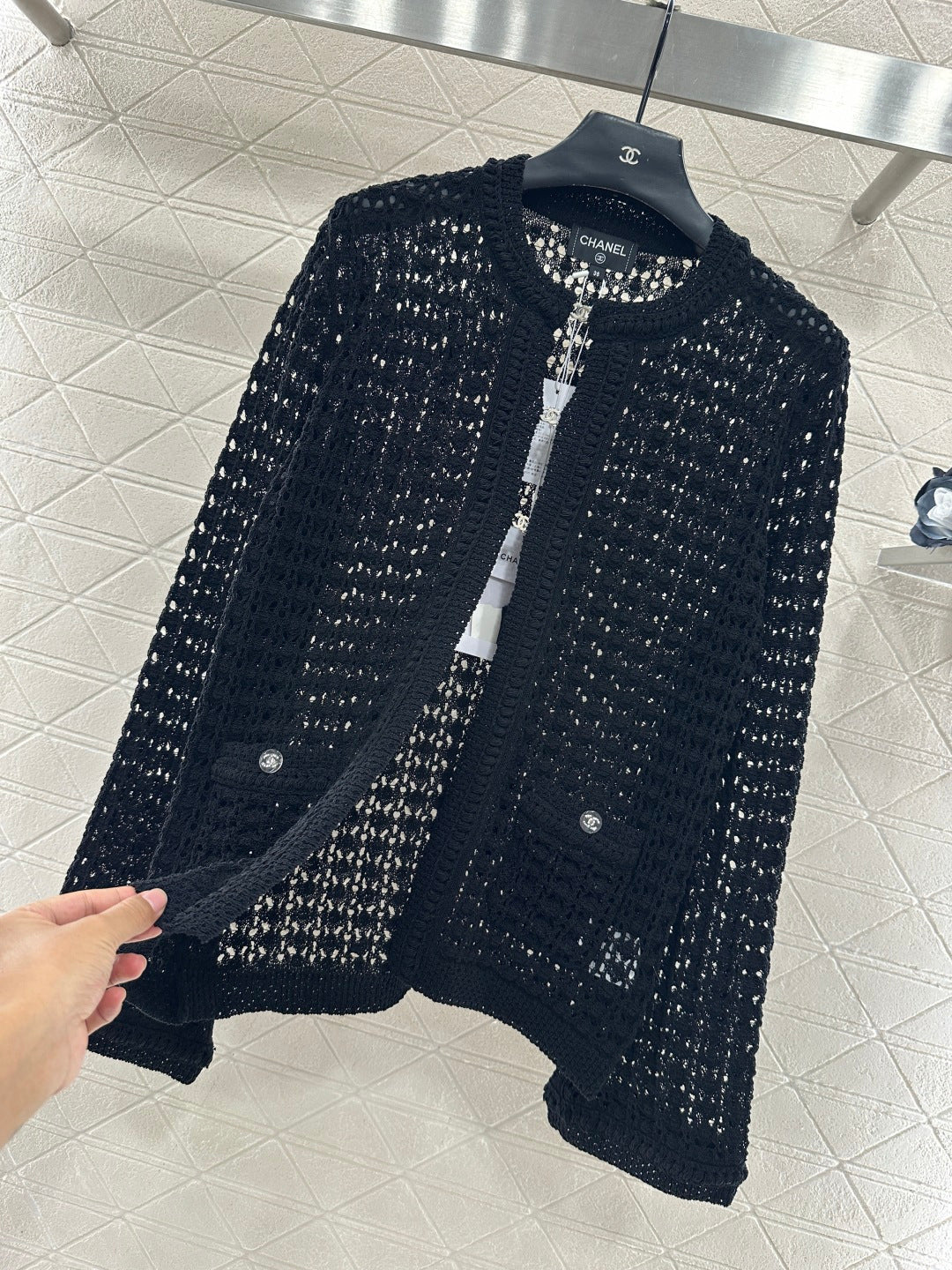 25FW knit cardigan