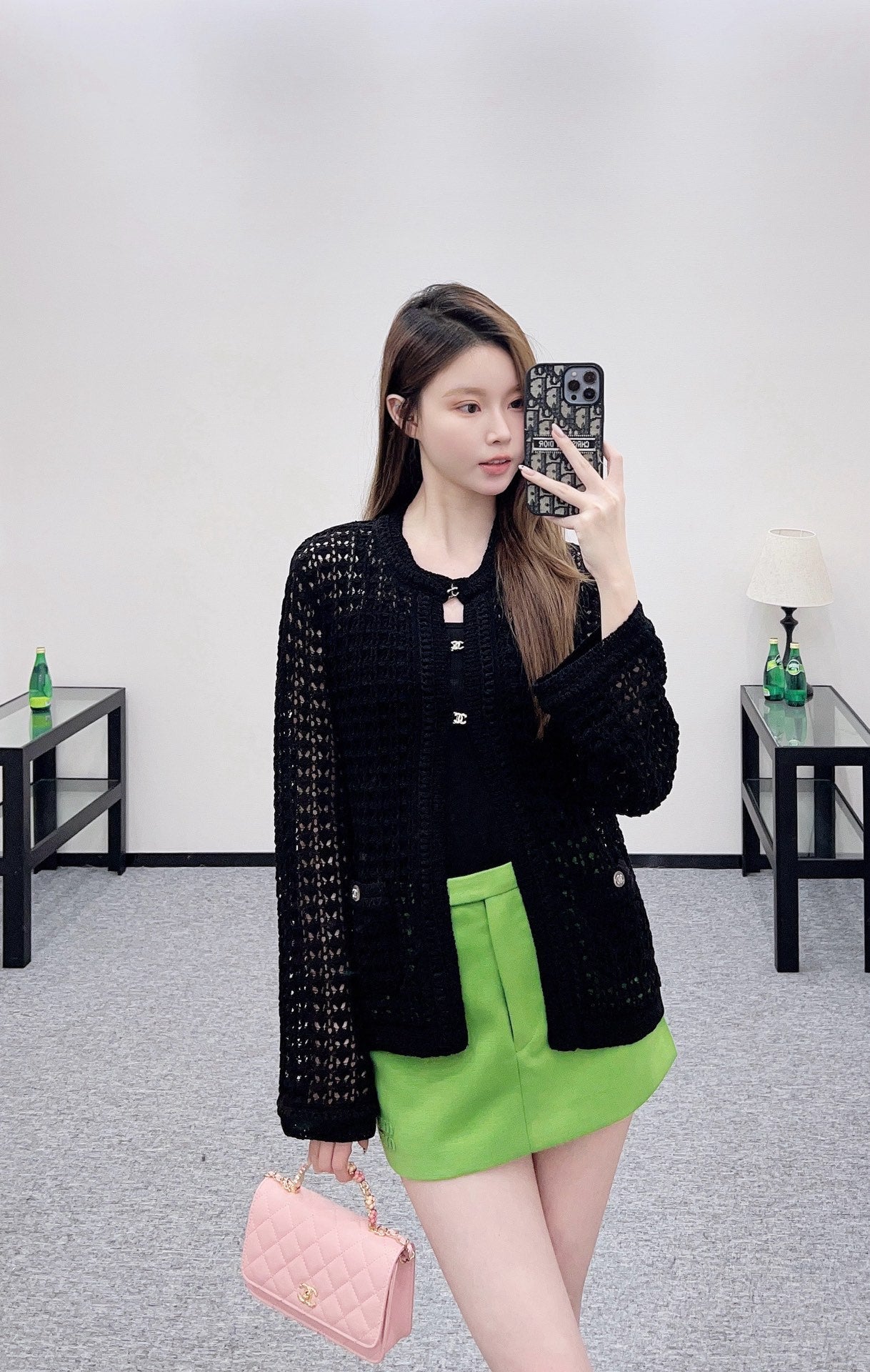 25FW knit cardigan