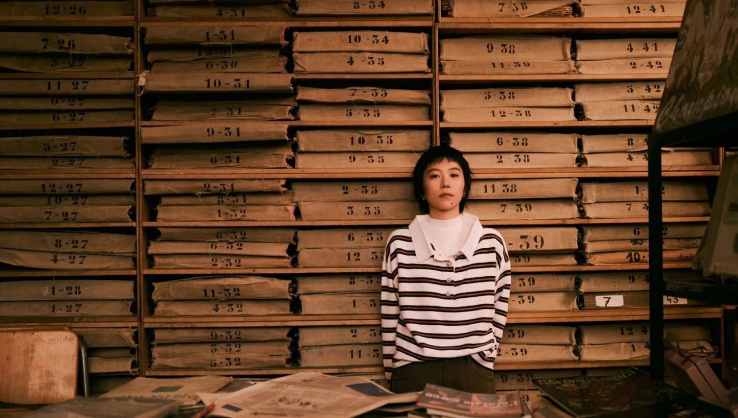 25FW knit stripe polo shirts