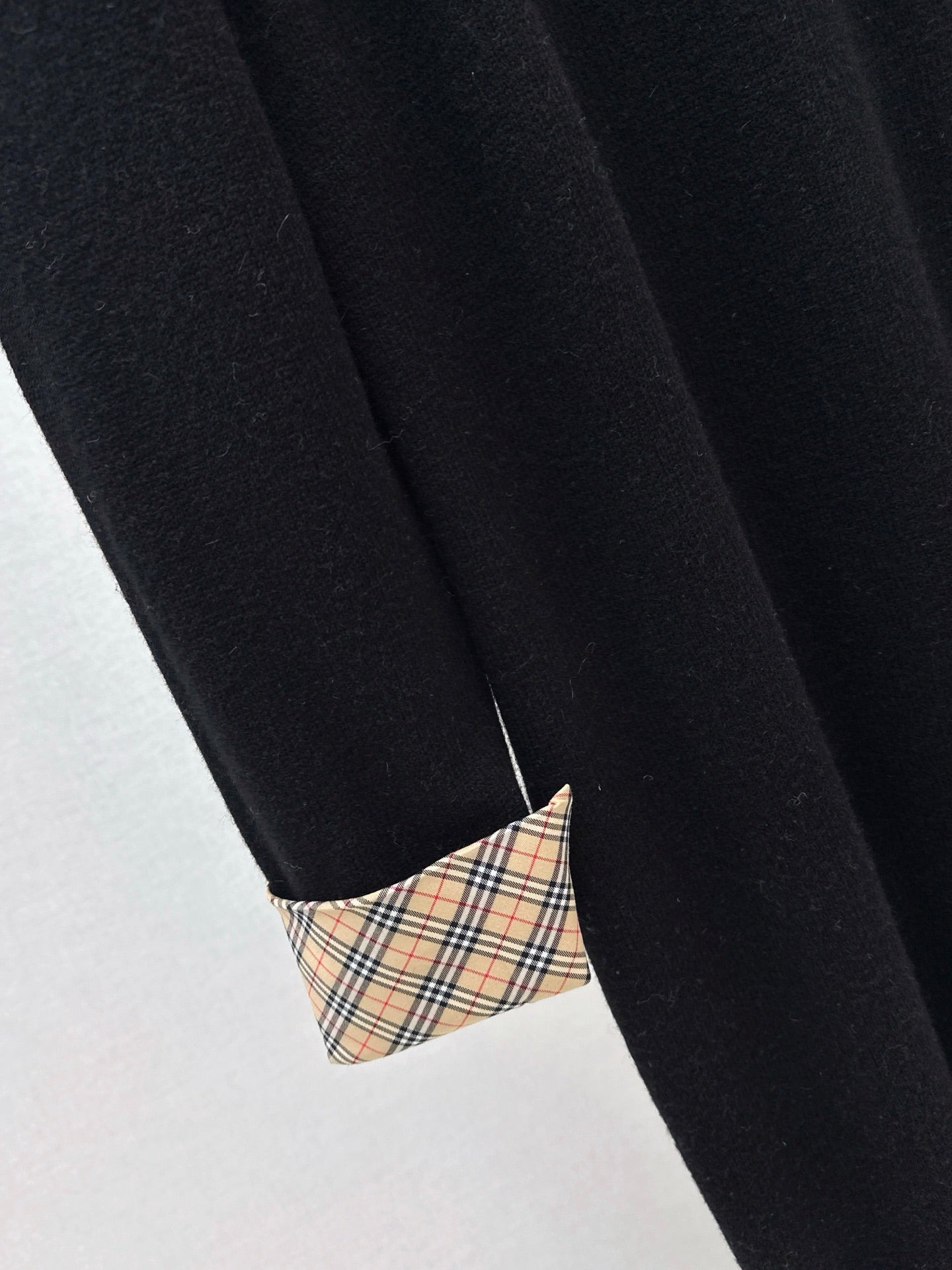 25SS  2in1 contrast wool dress