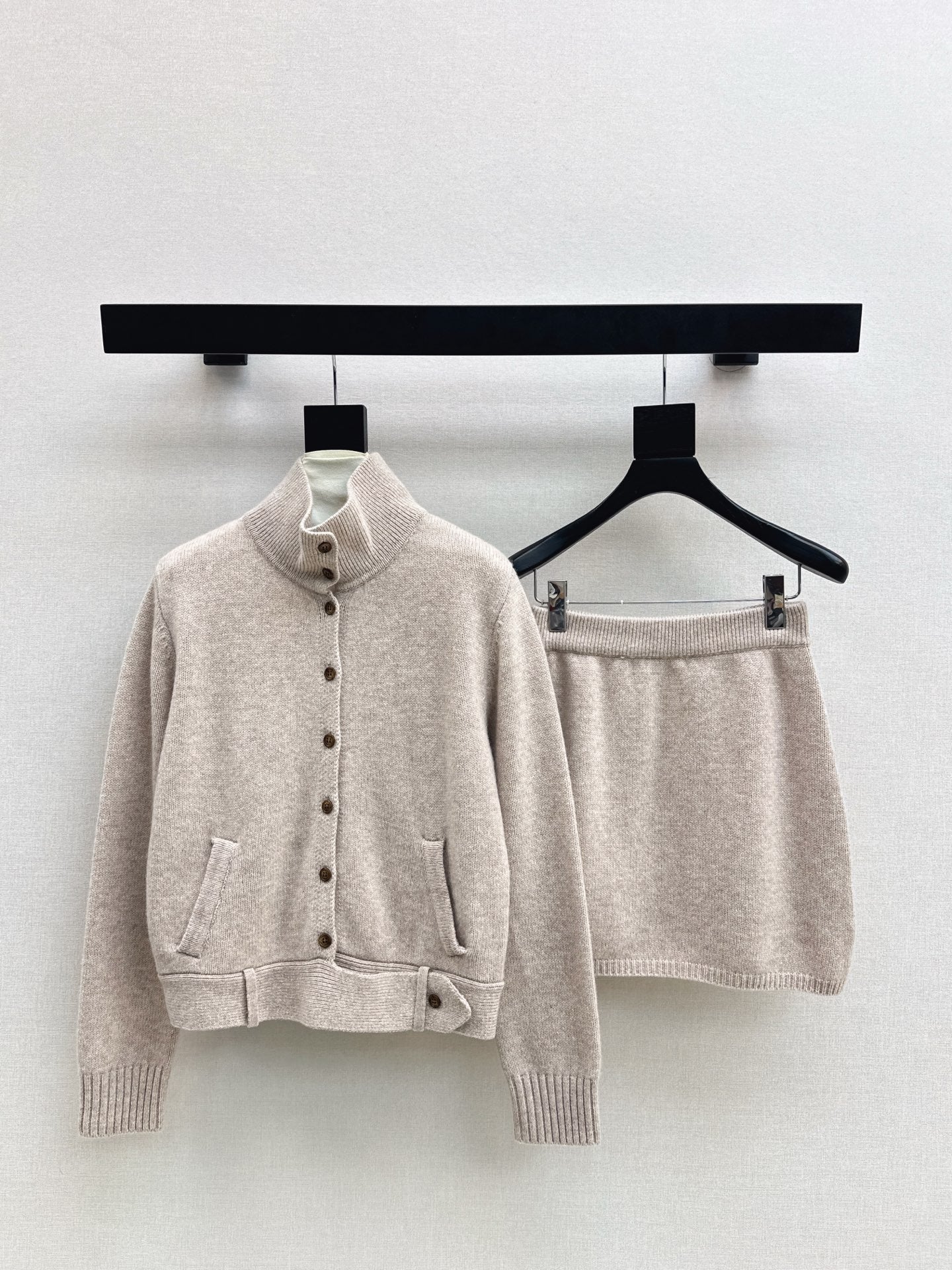 26SS  wool jacket skirt outfit set