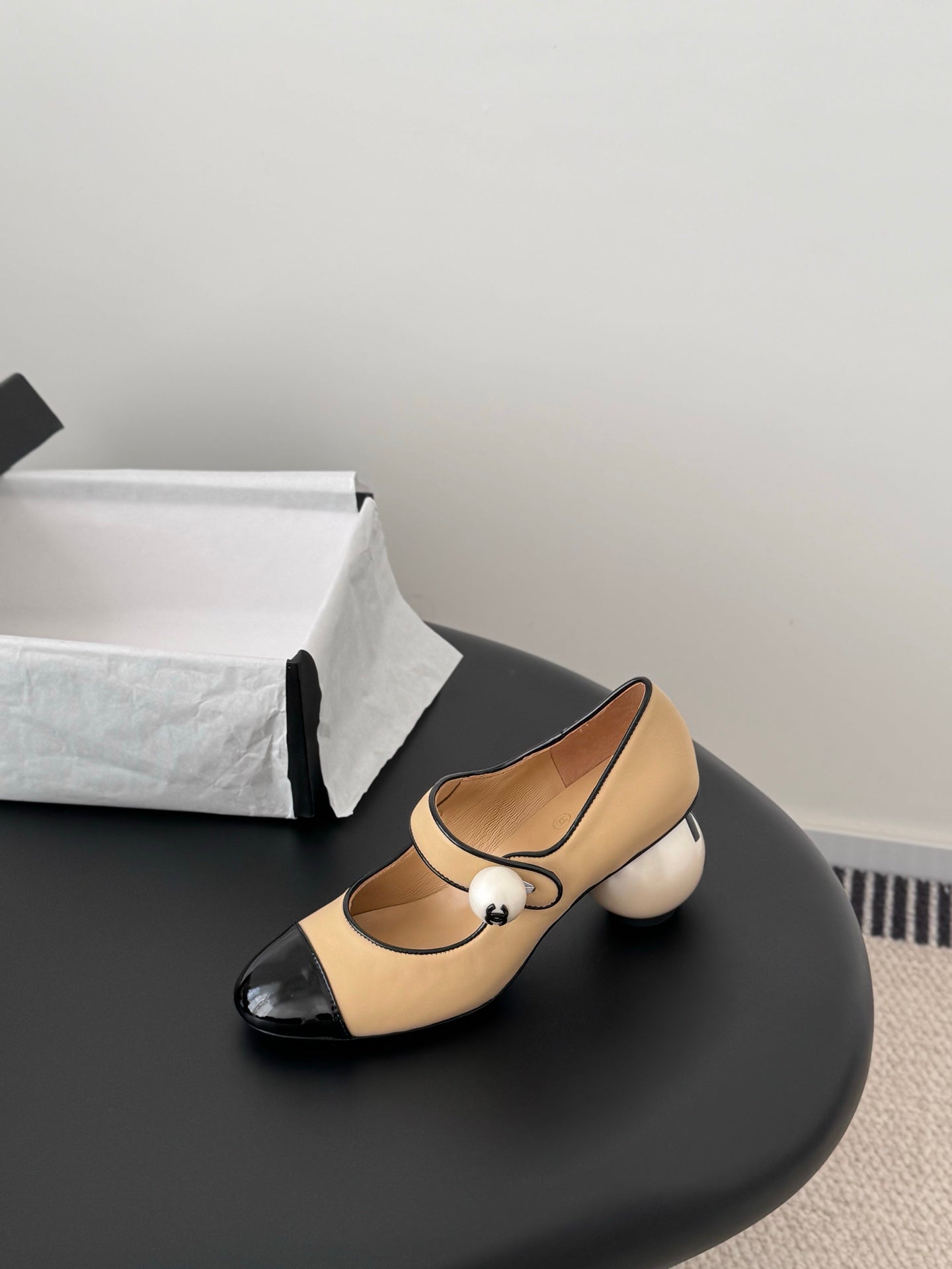 25FW  mary jane chunky heel