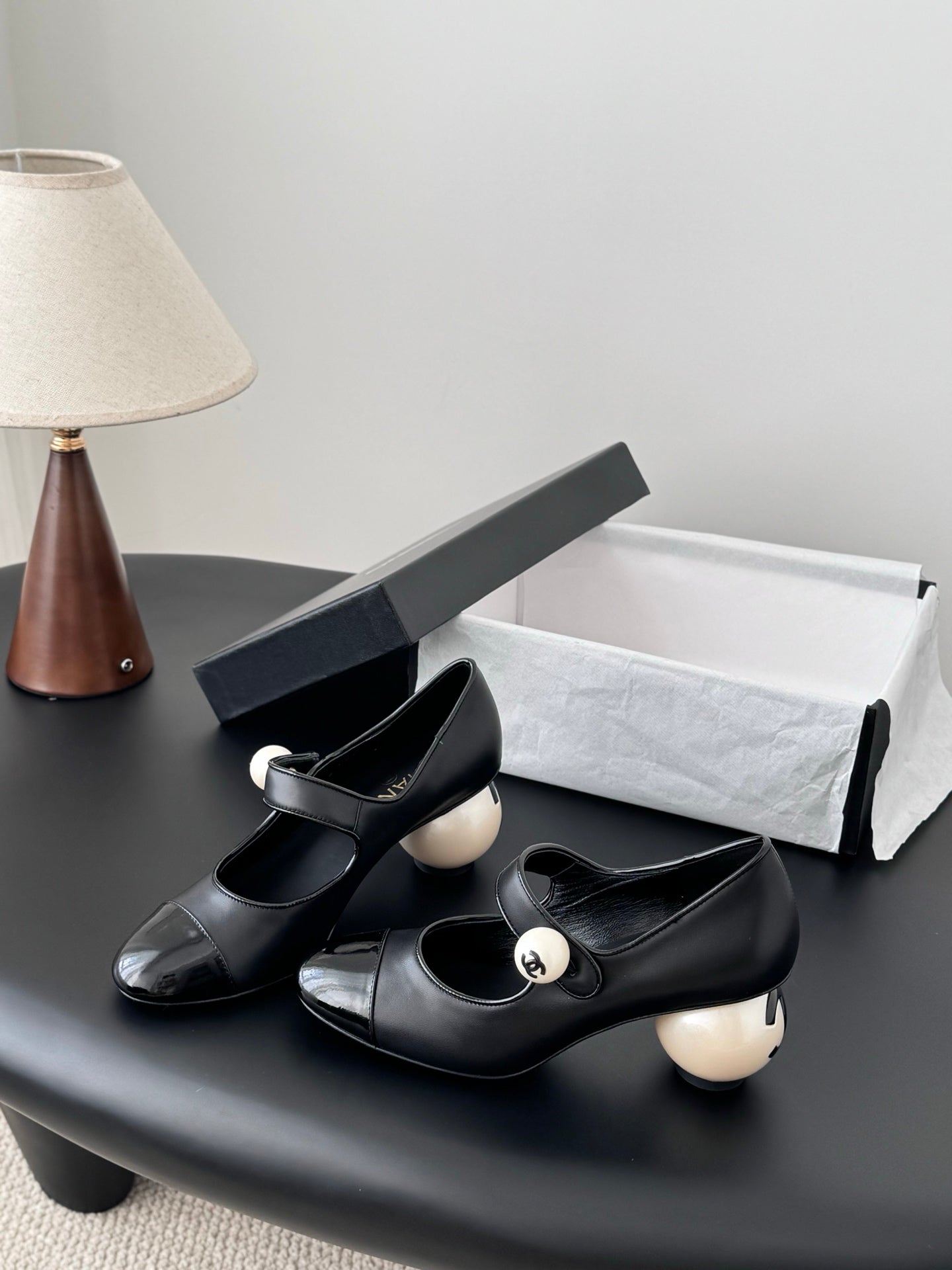 25FW  mary jane chunky heel