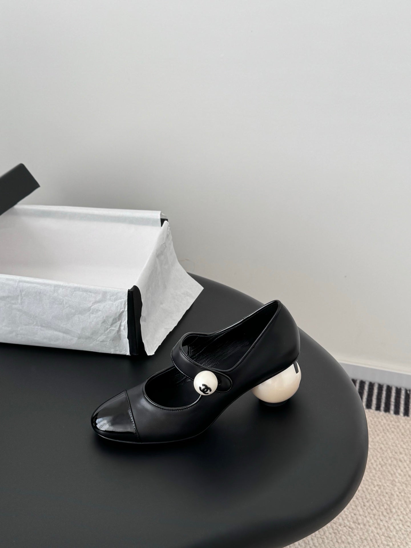 25FW  mary jane chunky heel