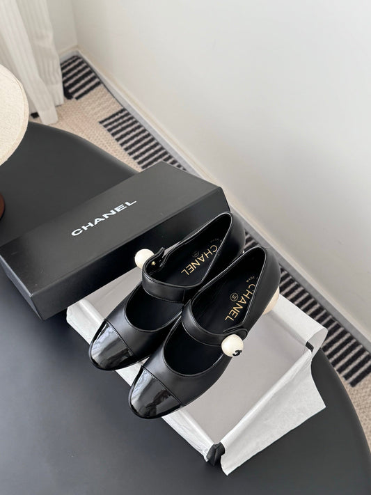 25FW  mary jane chunky heel