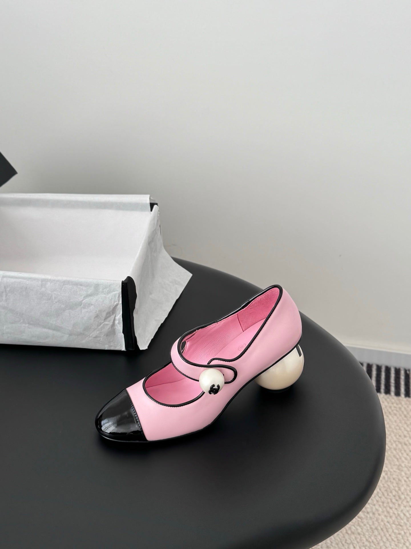 25FW  mary jane chunky heel