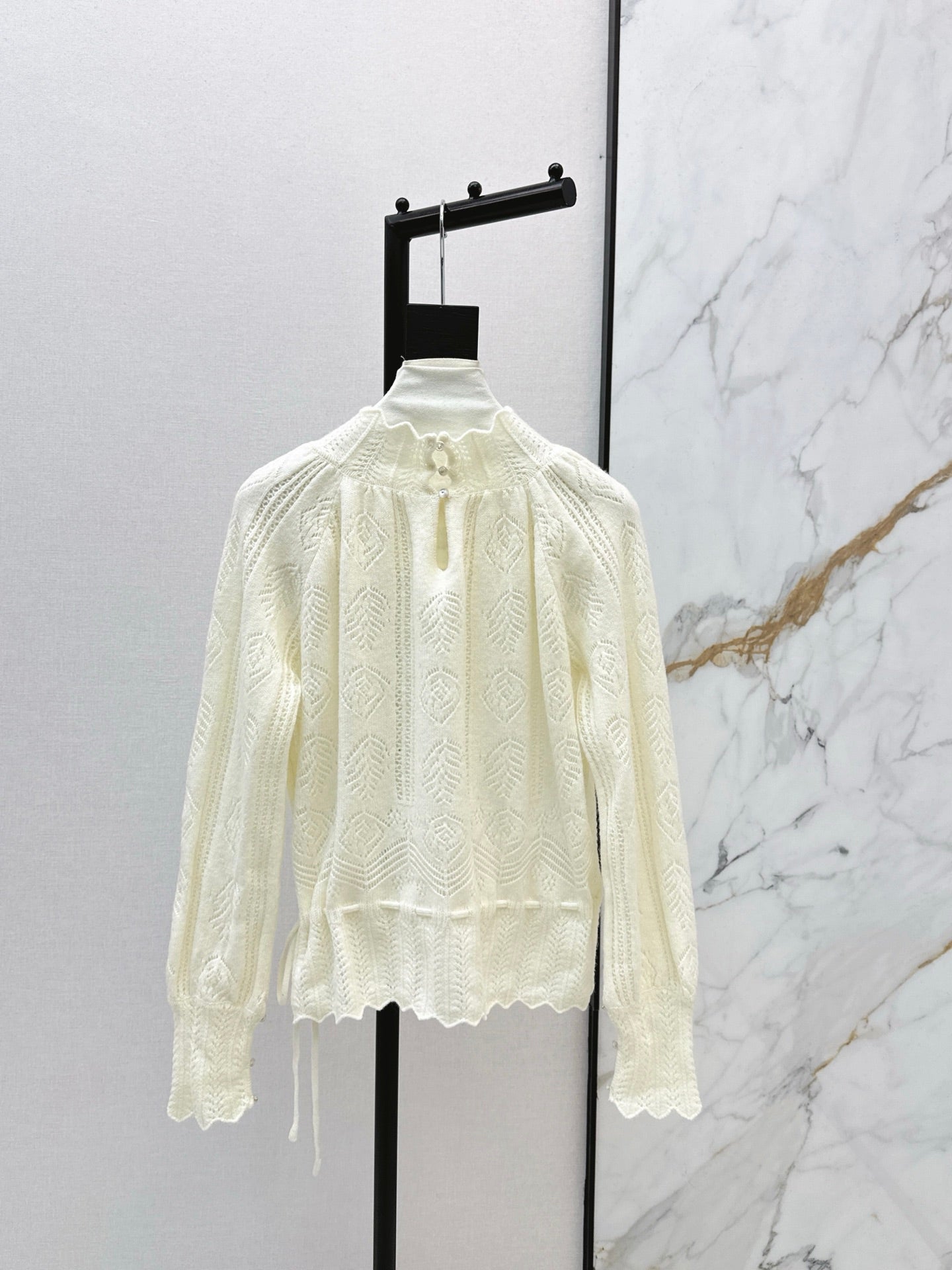 26SS Kordelzug-Pullover