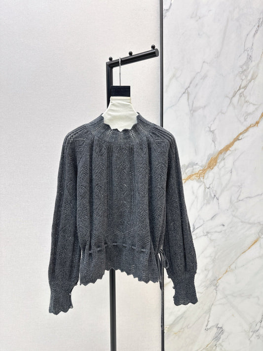 26SS  drawstring sweater