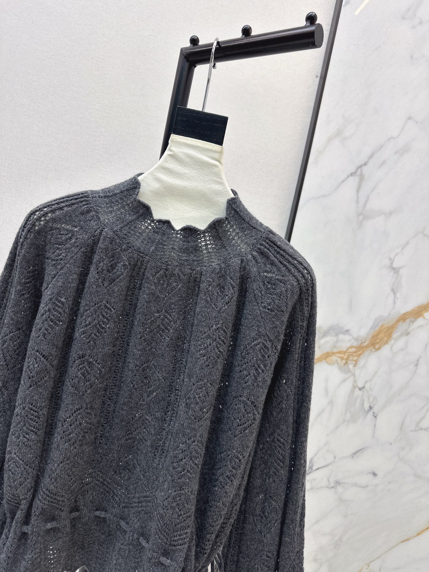26SS Kordelzug-Pullover