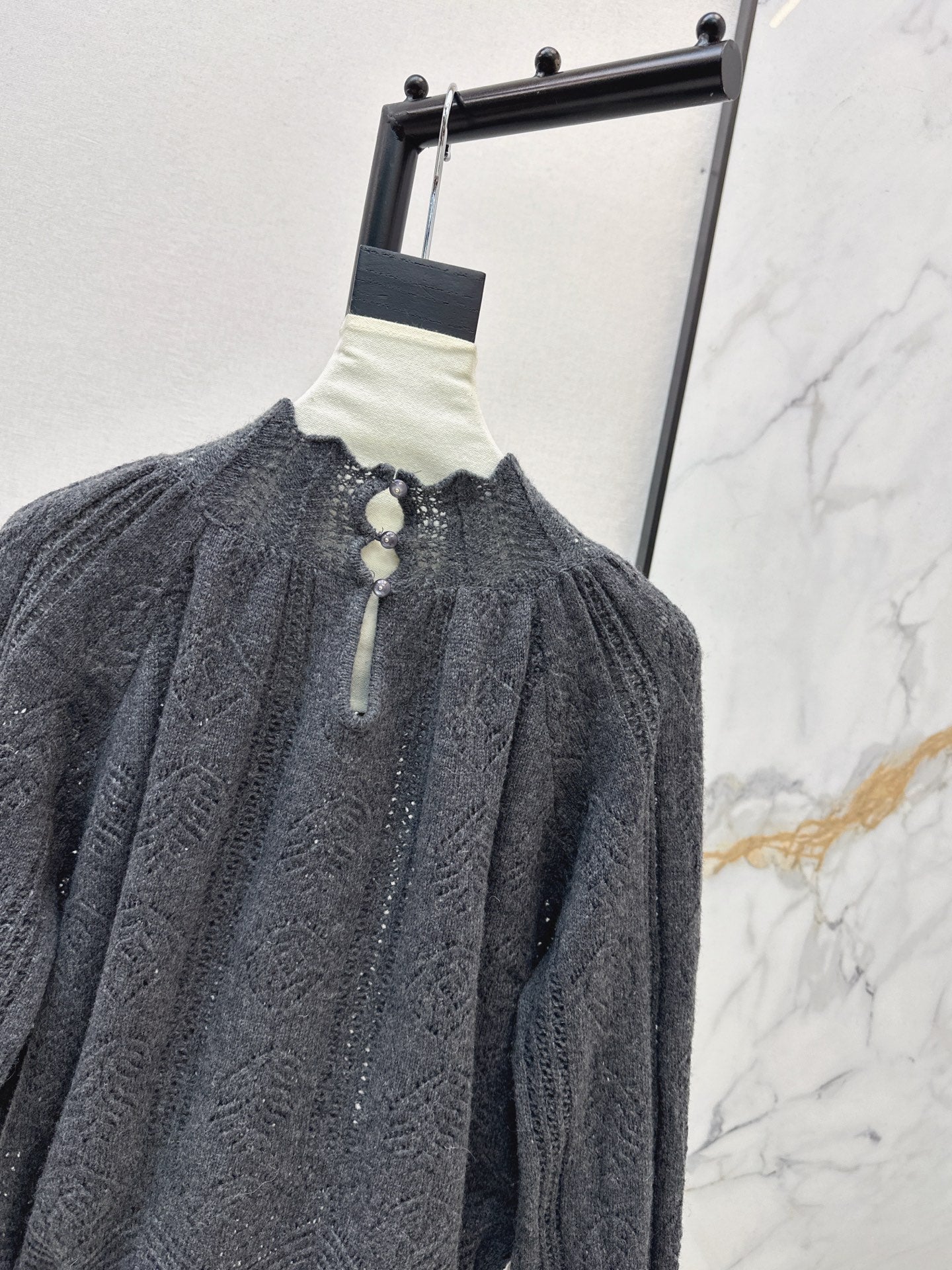 26SS Kordelzug-Pullover