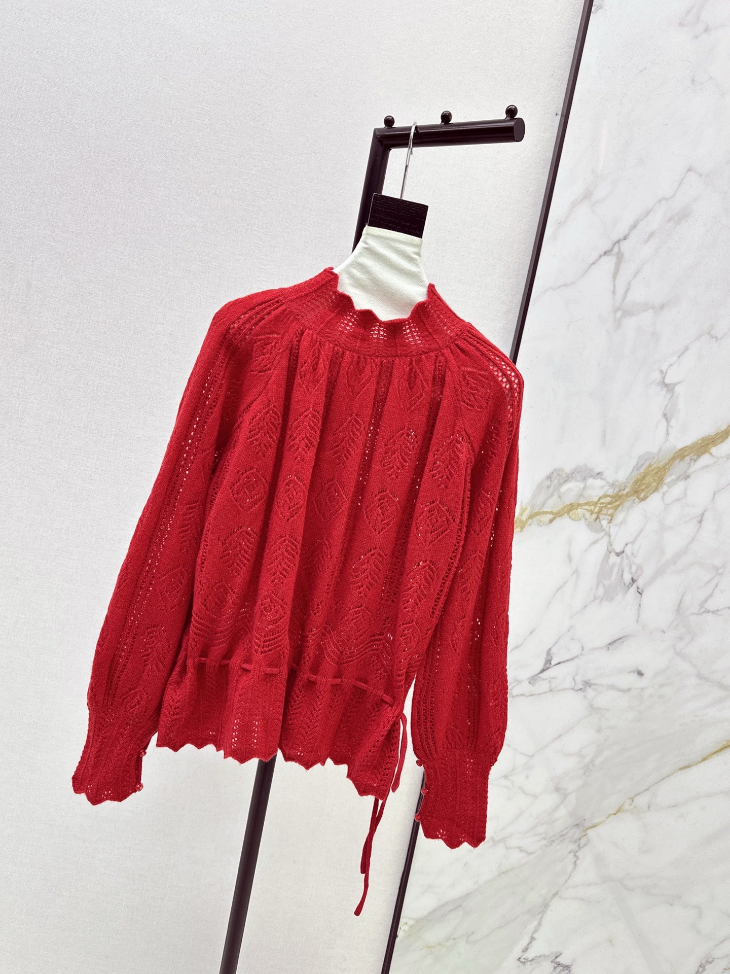 26SS Kordelzug-Pullover