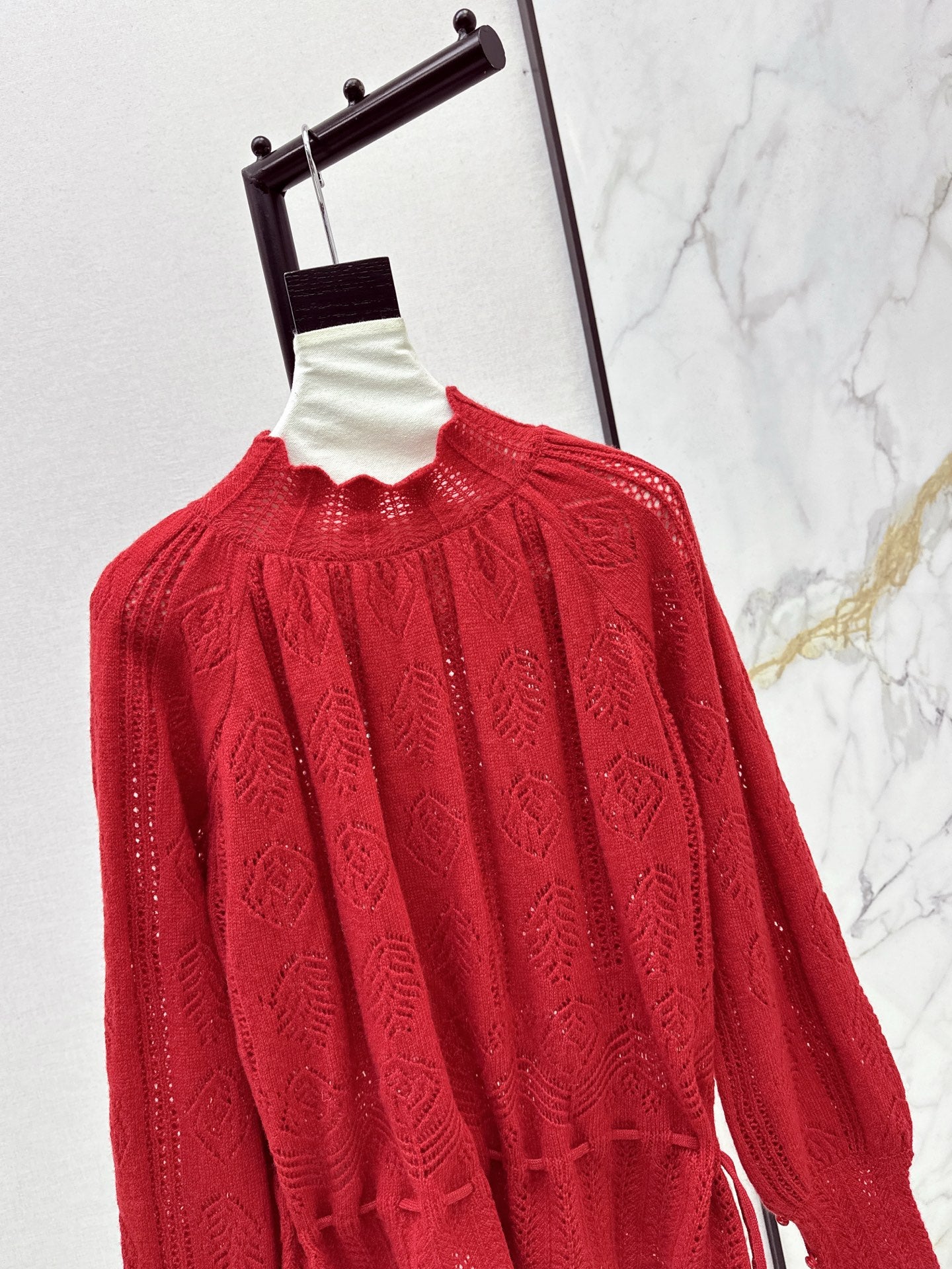 26SS Kordelzug-Pullover