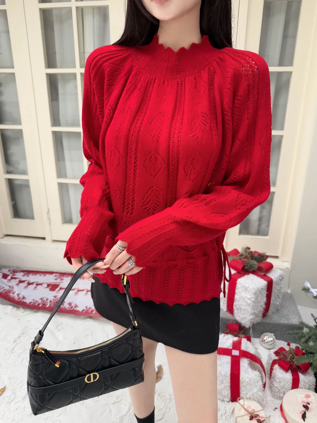 26SS Kordelzug-Pullover