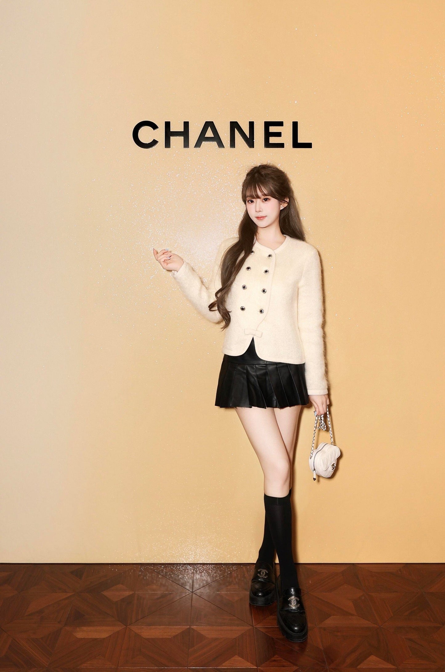26SS  woolen jacket skirts outfit sets