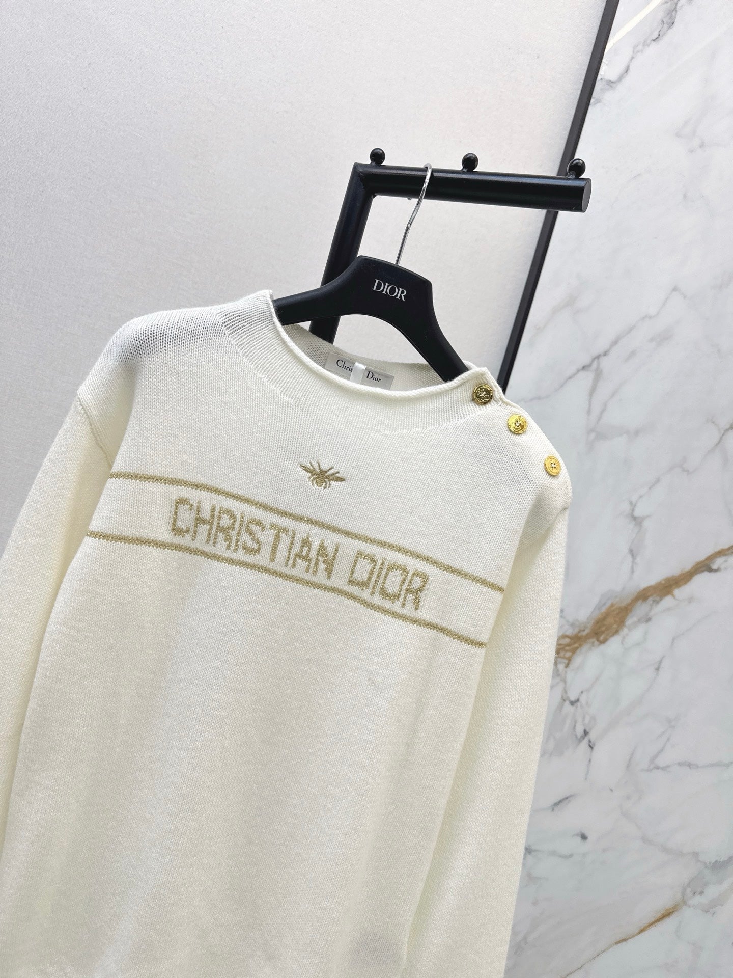 26SS  embroidery cashmere sweater
