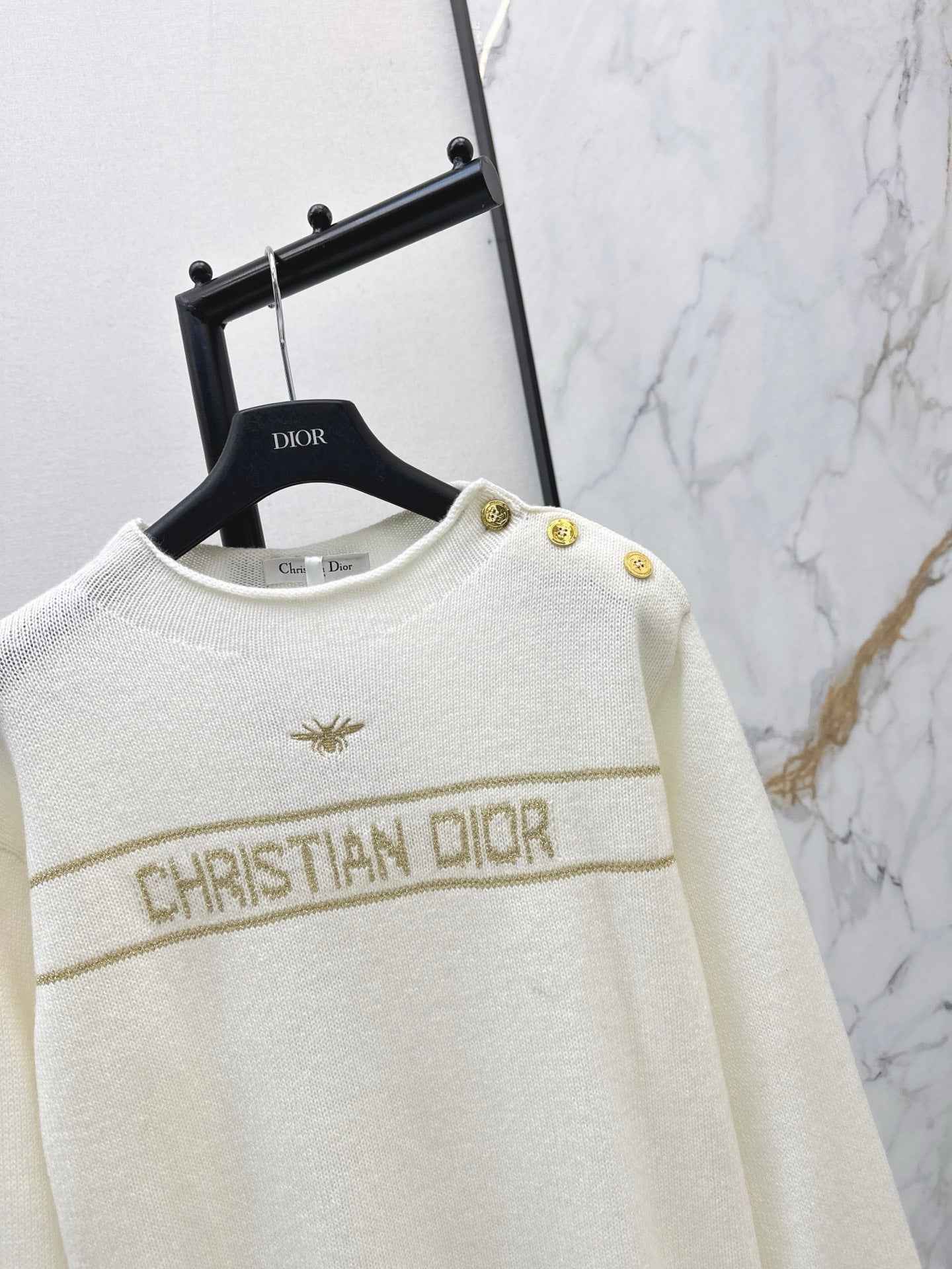 26SS  embroidery cashmere sweater