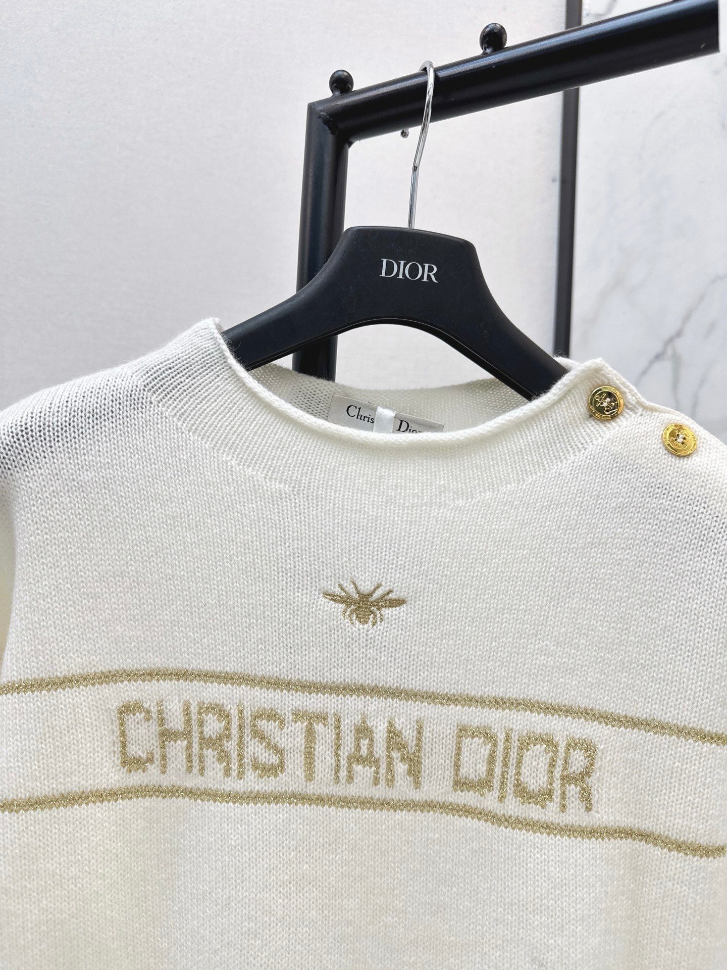 26SS  embroidery cashmere sweater
