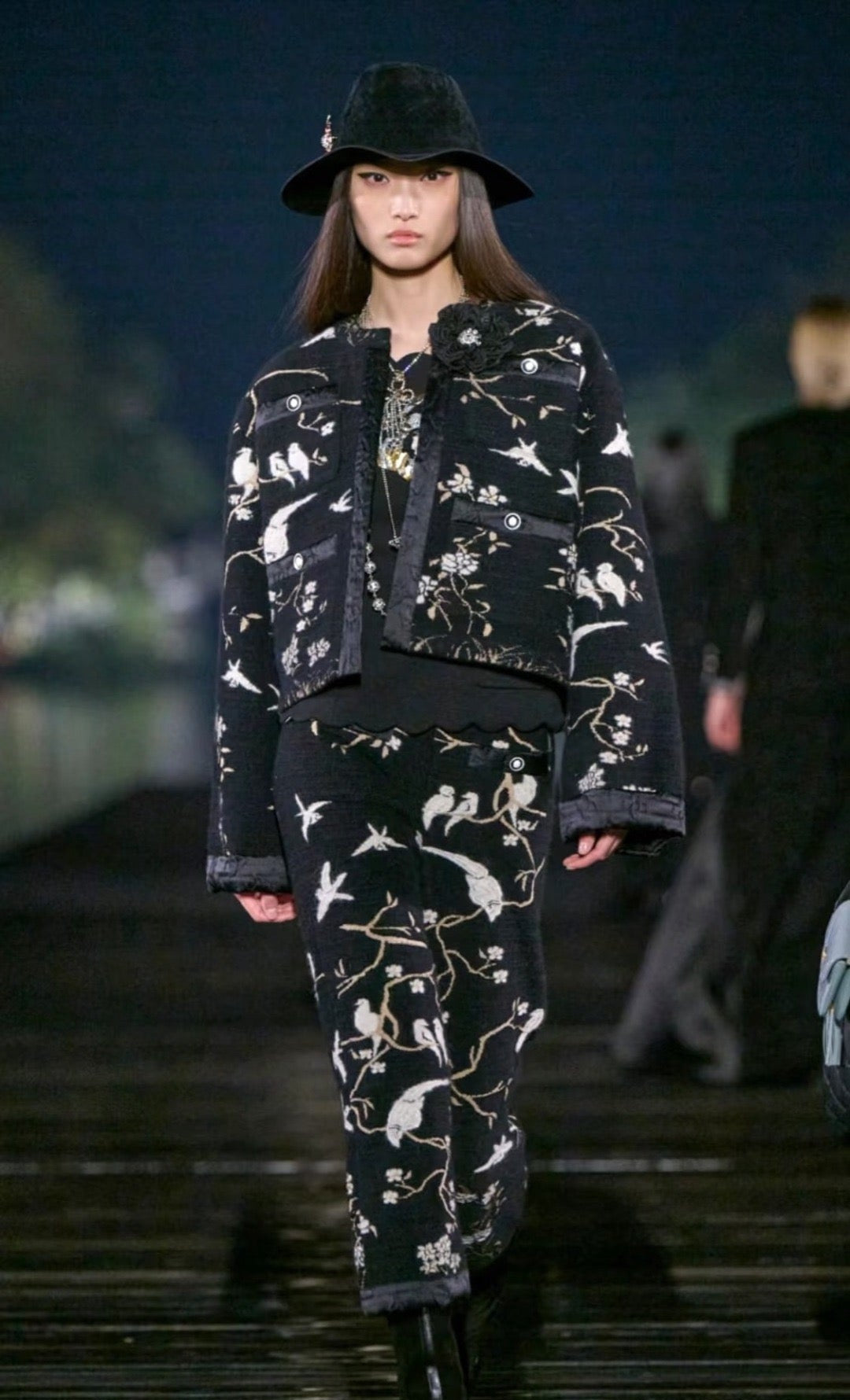 26SS bestickte Jacquard-Jacke