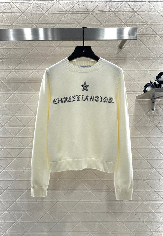 25FW embroidery sweater